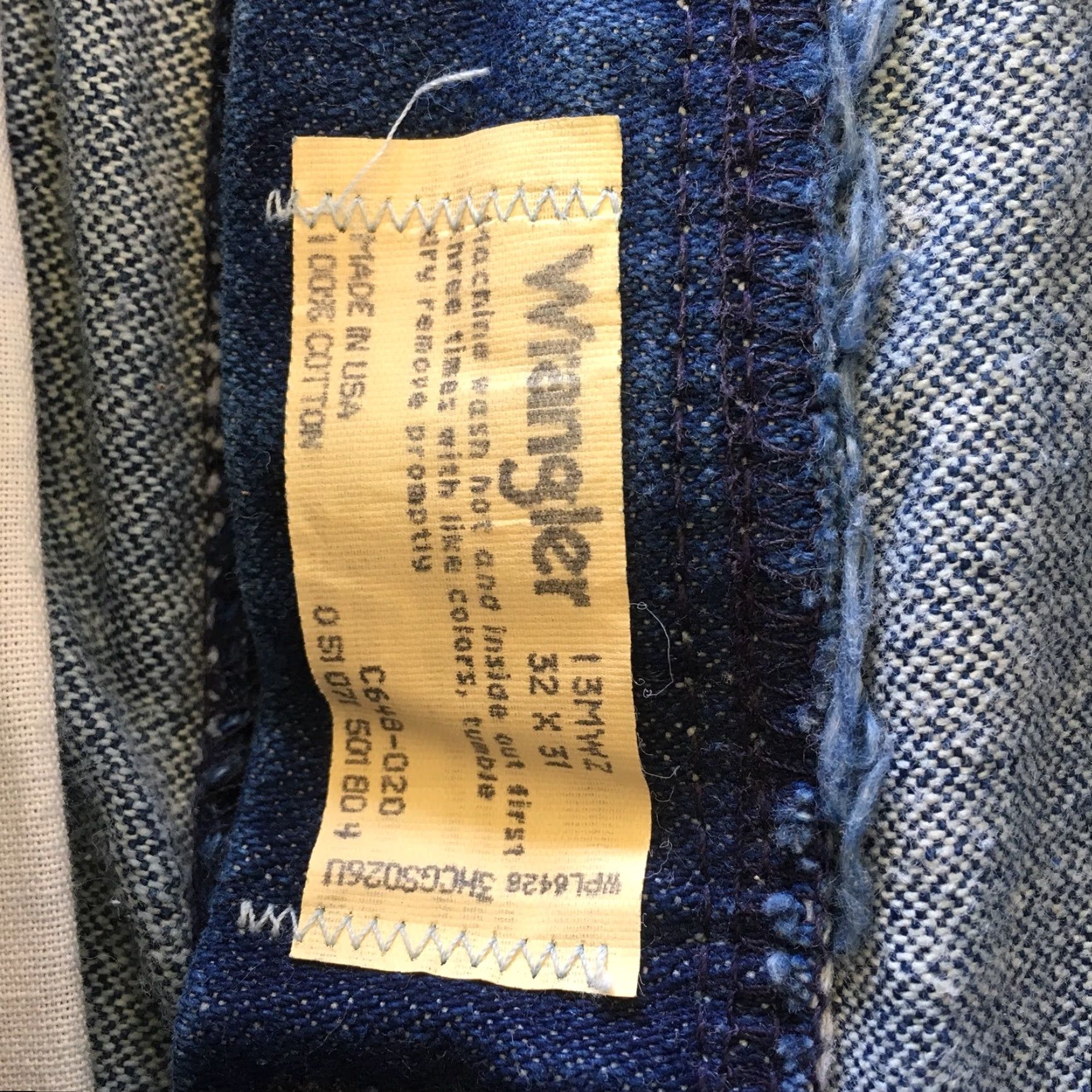 Wrangler VINTAGE Wrangler Jeans Western Cowboy Made In USA 13MWZ 32 X 31 Measure 30 X 31 Jeans Blue Wrangler 32 Inseam 31 Mens Size US 30 / EU 46 - 6 Thumbnail