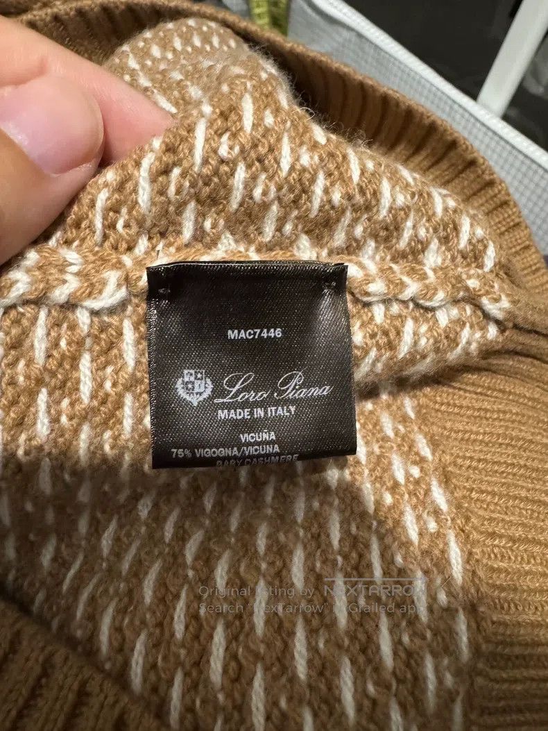 Loro Piana Loro Piana Vicuña and baby cashmere blend high-neck sweate Size M / US 6-8 / IT 42-44 - 5 Thumbnail