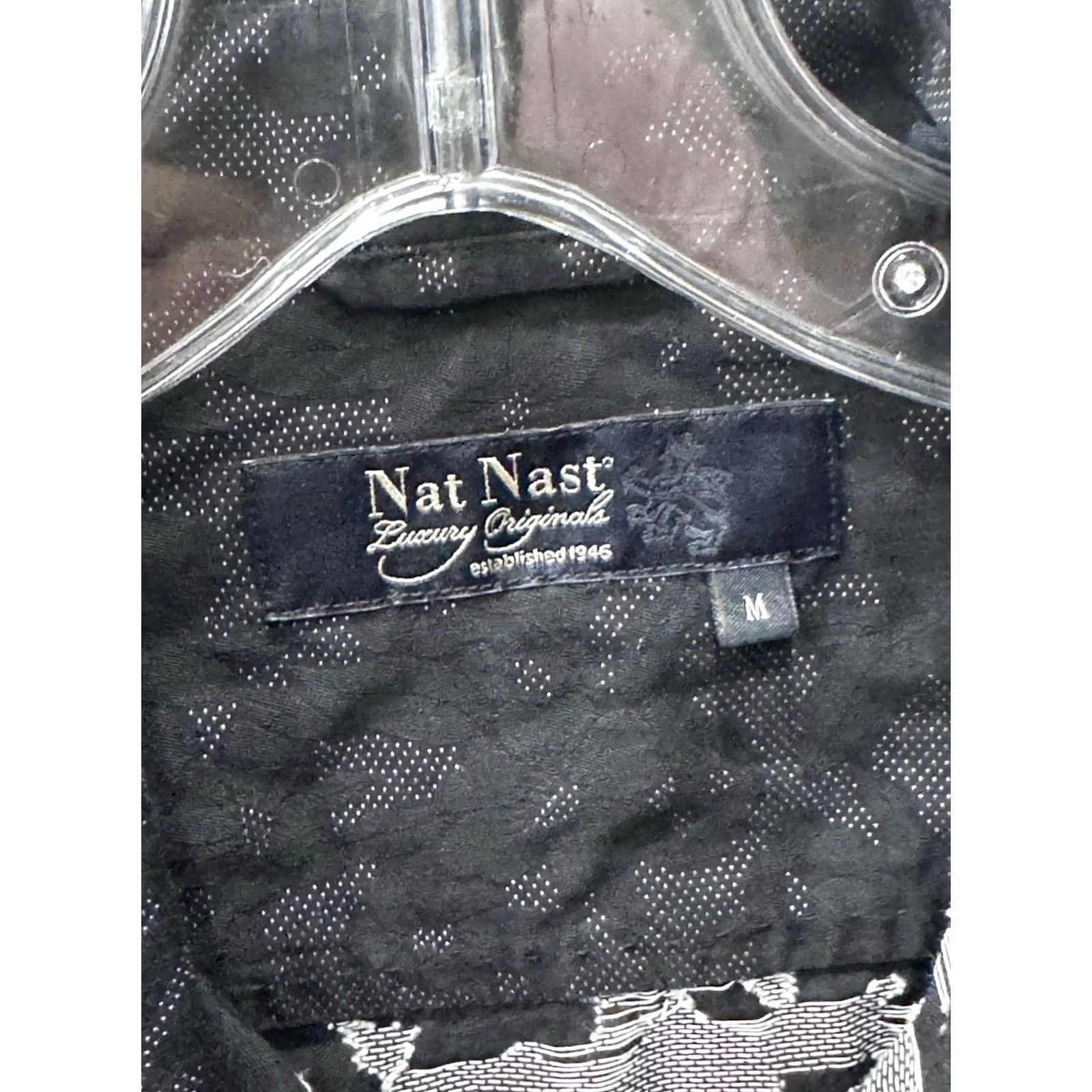 Nat Nast Nat Nast Floral LONG SLEEVE SHIRT Medium M Multicolor Men Shirts Size US M / EU 48-50 / 2 - 5 Thumbnail