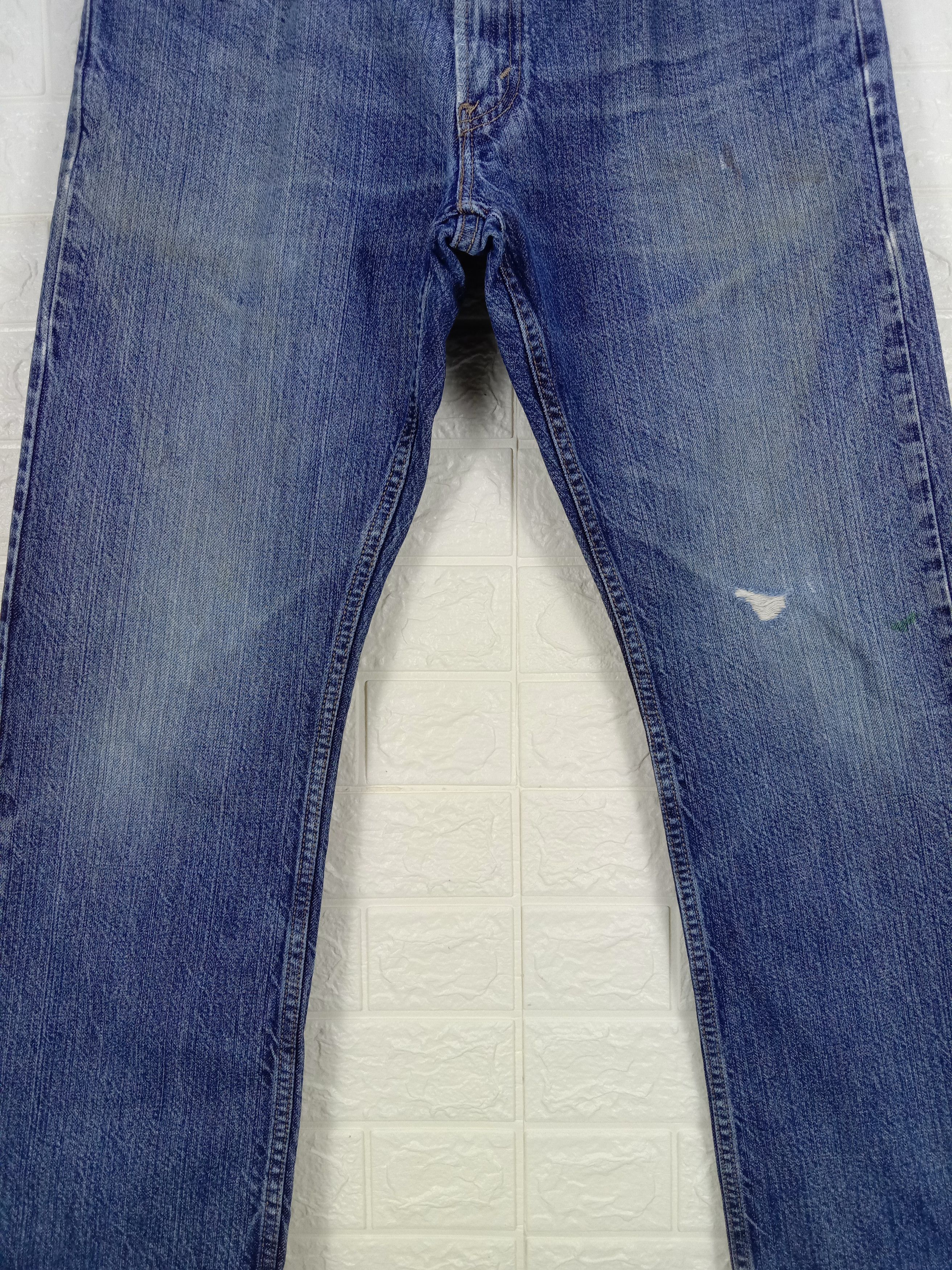 Levi's Vintage Levi's 514 Jeans Blue Wash Slim Straight Denim Size US 34 / EU 50 - 3 Thumbnail