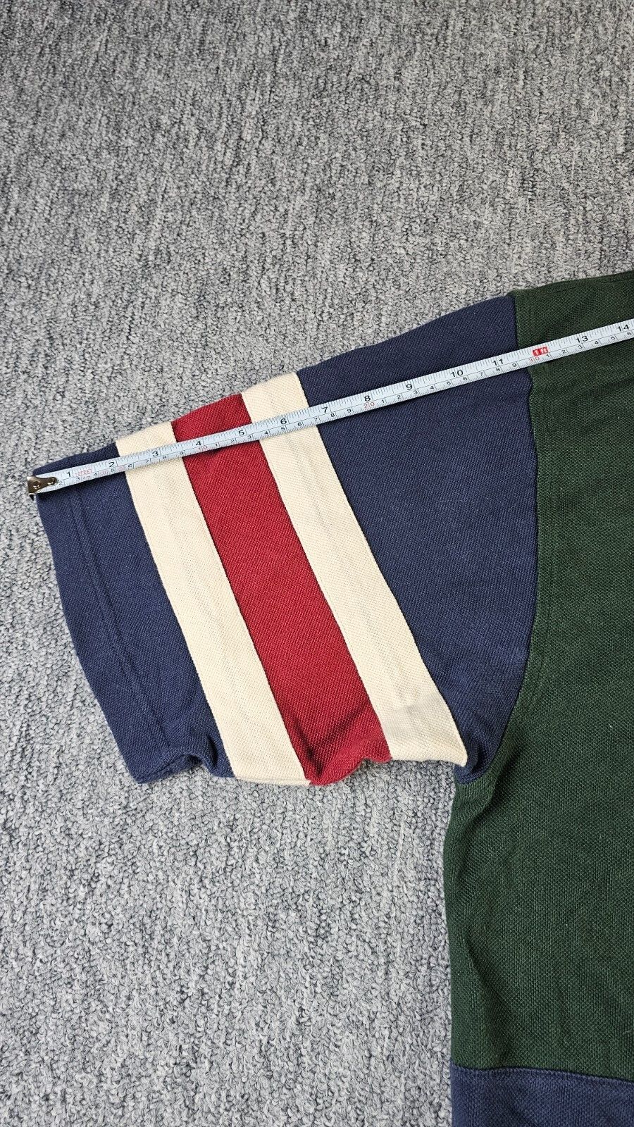 Tommy Hilfiger Vintage 90s Tommy Hilfiger Crest Spellout Rugby Shirt XXL Size US XXL / EU 58 / 5 - 10 Thumbnail