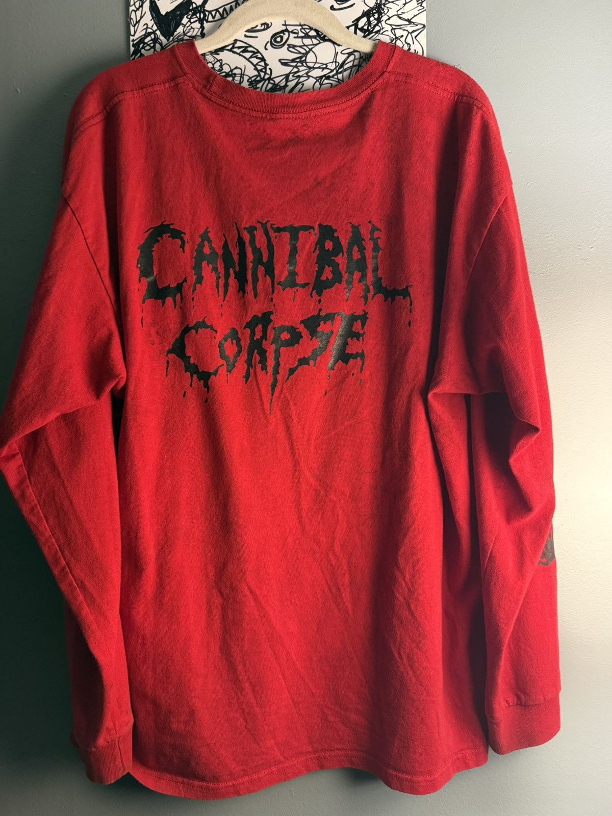 Vintage Cannibal Corpse Hammer Smash Face EU Tour Exclusive Size US XL / EU 56 / 4 - 2 Thumbnail