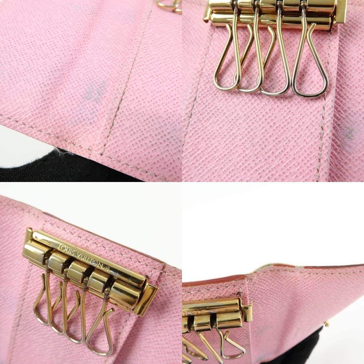 Louis Vuitton Louis Vuitton Monogram Multicles 4 Key Case Coated Canvas Size ONE SIZE - 6 Thumbnail