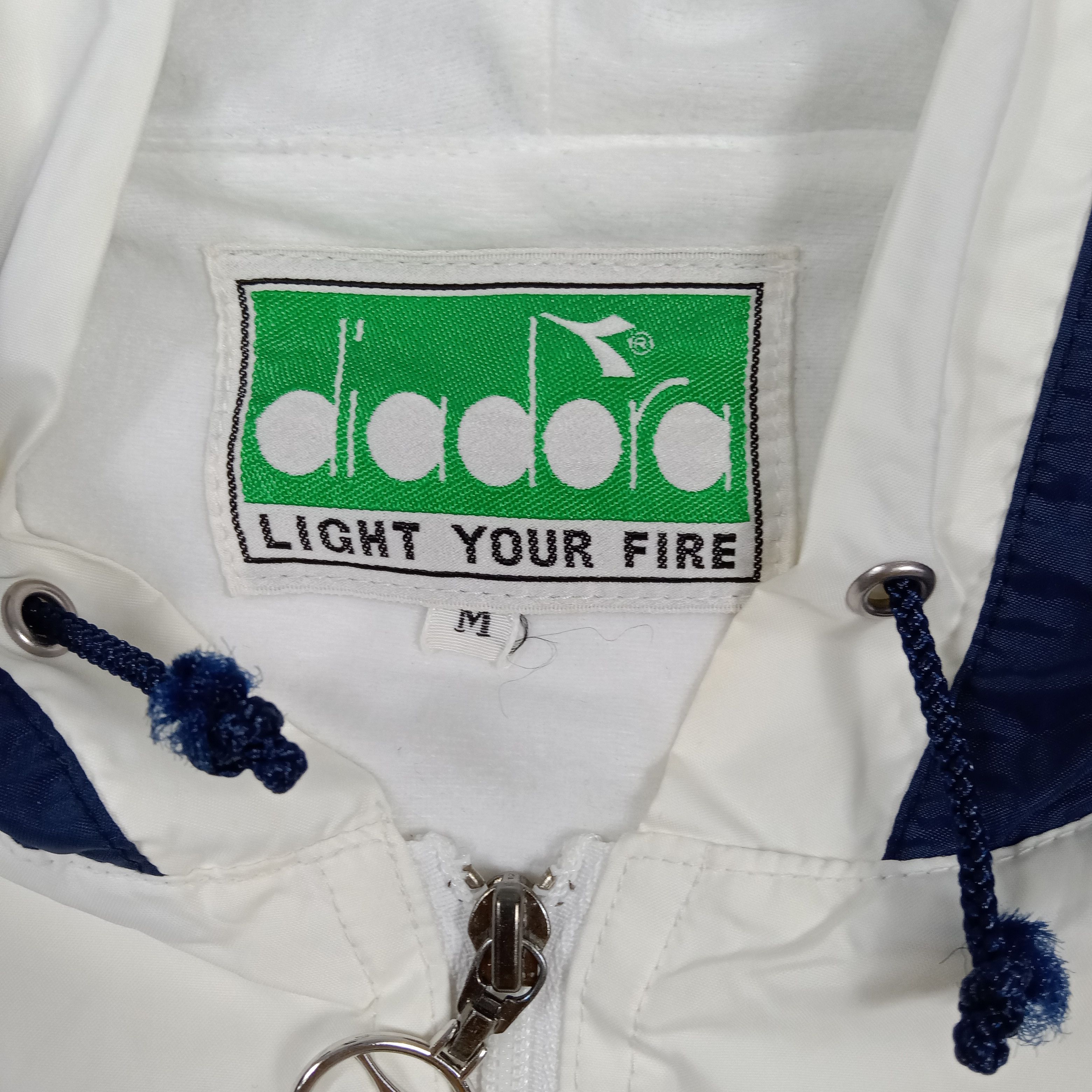 Diadora 90's Daidora Windbreaker Jacket C287N27 Size US L / EU 52-54 / 3 - 5 Thumbnail