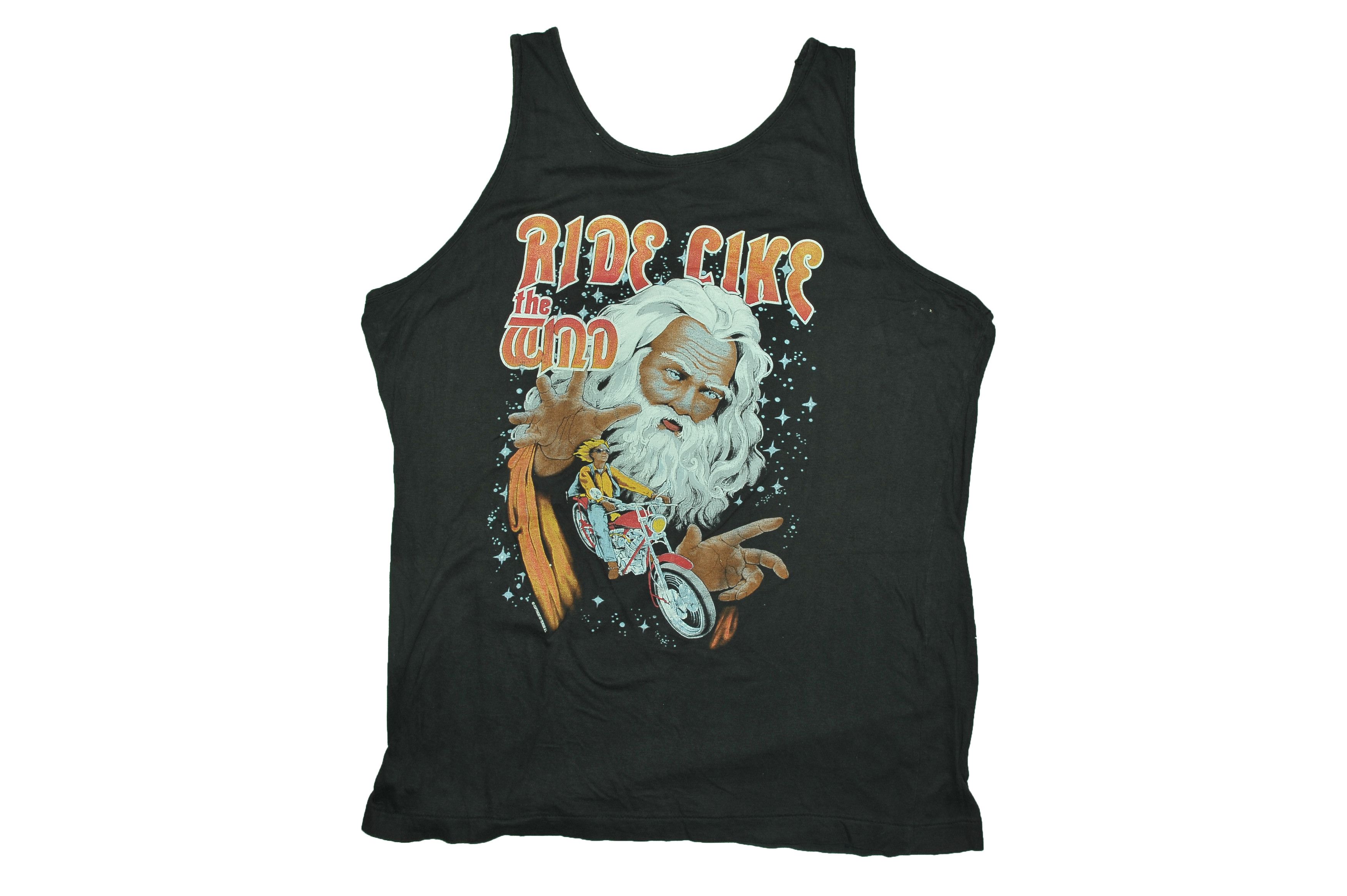 Vintage Vintage Ride like the Wind Tank Top Size US XL / EU 56 / 4 - 1 Thumbnail