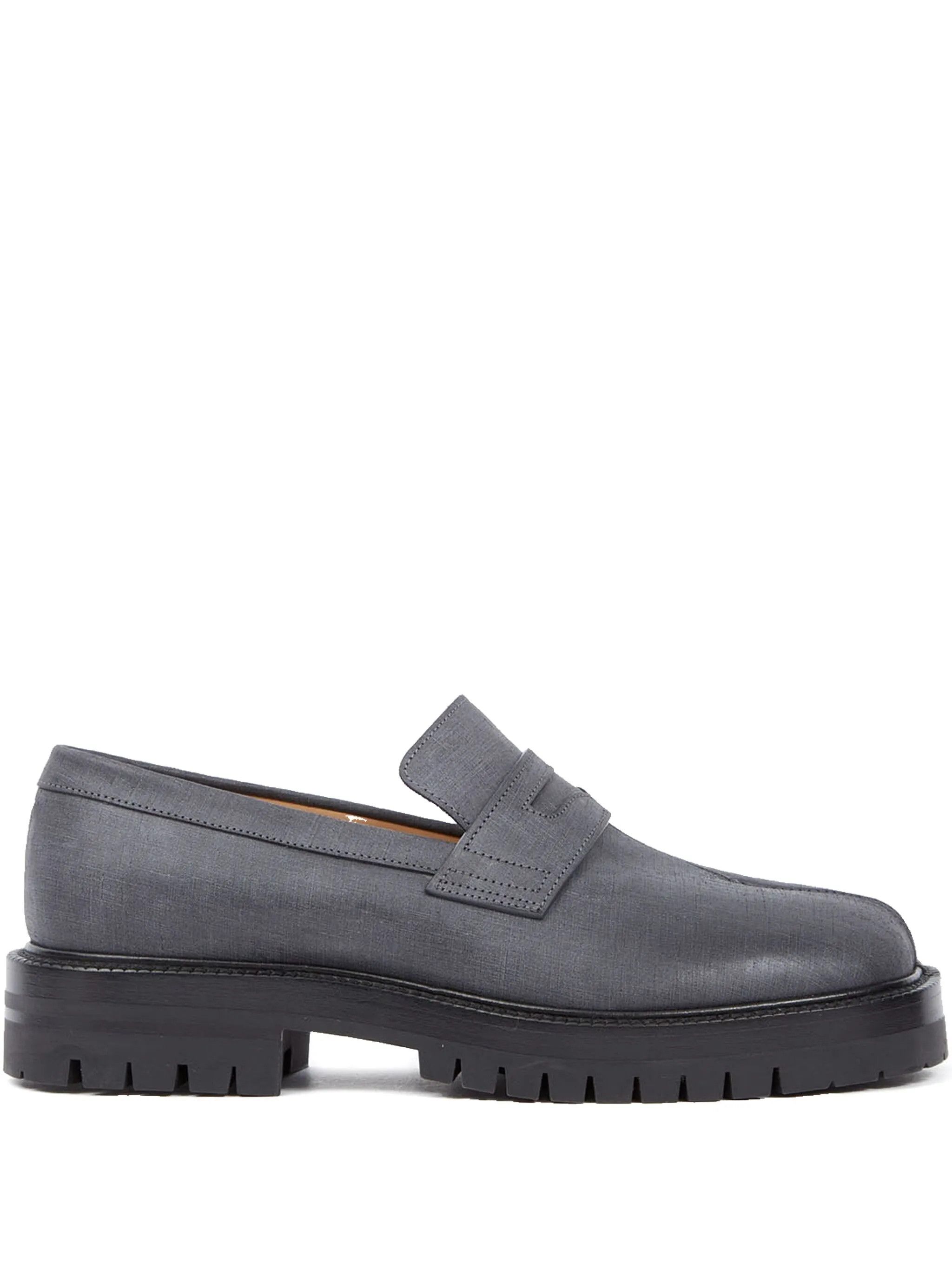 Maison Margiela o1bcso1str0226 Tabi County Loafers in Grey Size US 8 / EU 41 - 1 Thumbnail