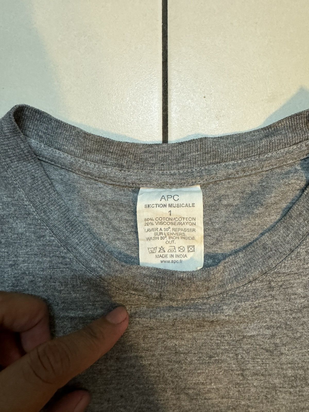 A.P.C. × Vintage VINTAGE APC Size US M / EU 48-50 / 2 - 3 Thumbnail