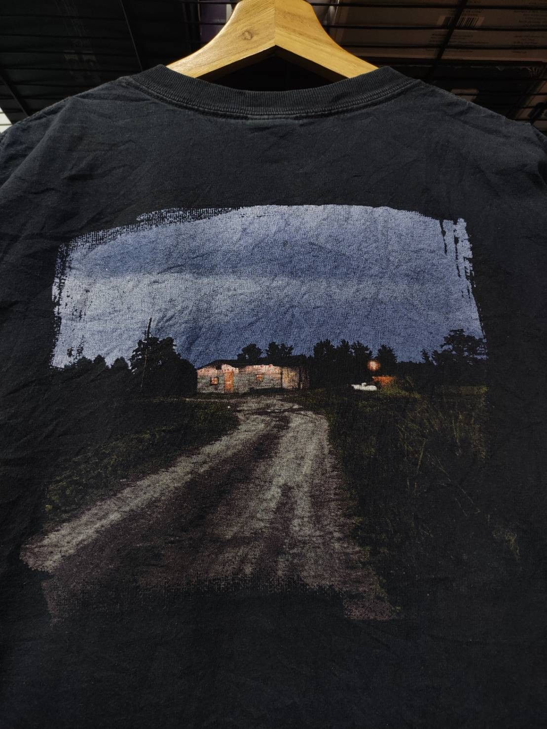 Band Tees Vtg 90's Lucinda Williams " Car Wheels on a Gravel Road " Size US L / EU 52-54 / 3 - 1 Thumbnail