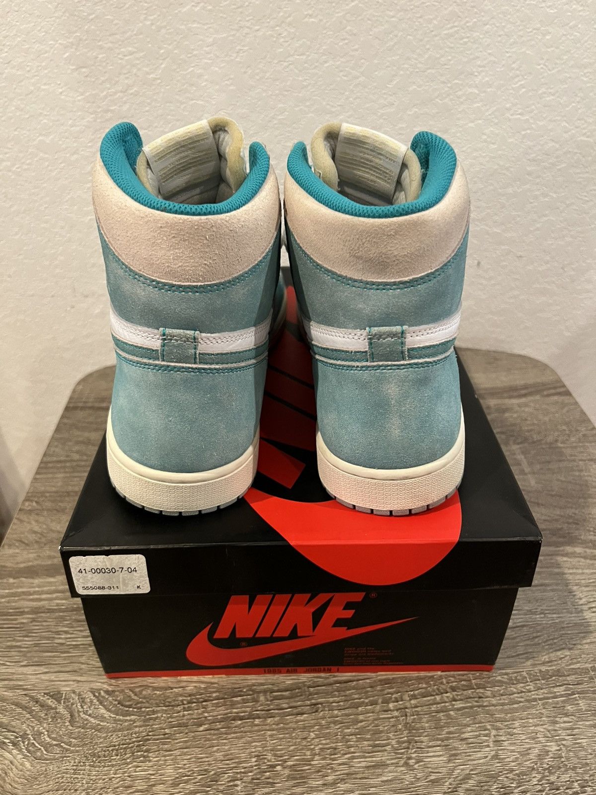 Jordan Brand Jordan 1 Retro High OG Turbo Green Size US 12 / EU 45 - 4 Thumbnail