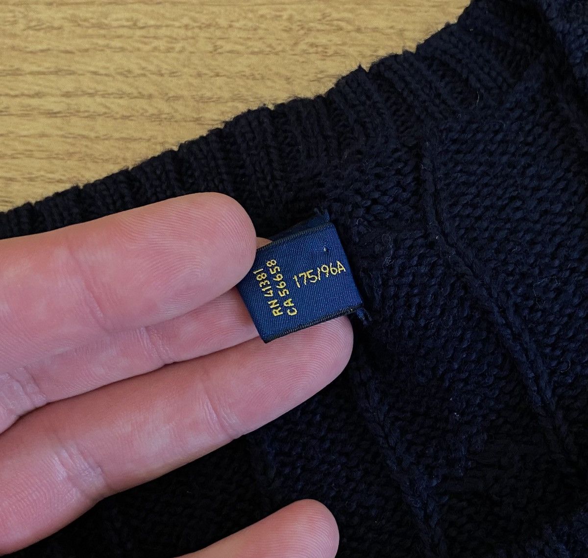 Polo Ralph Lauren Polo Ralph Lauren Cable Knit Sweater x Luxury x Old Money Size US M / EU 48-50 / 2 - 9 Thumbnail