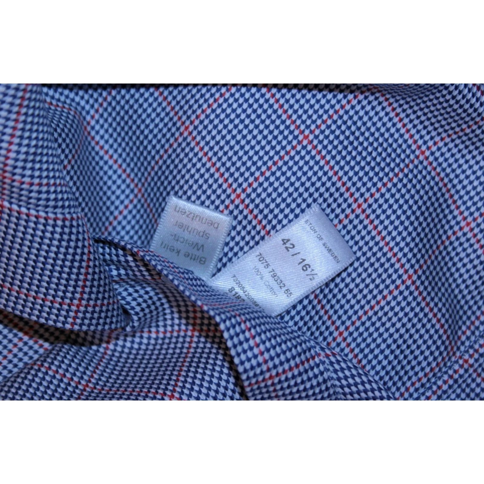 Eton Eton Dress Shirt Mens Size 42 16 1/2 Multicoloured Regular Business-Regular Collar Size US XL / EU 56 / 4 - 6 Thumbnail