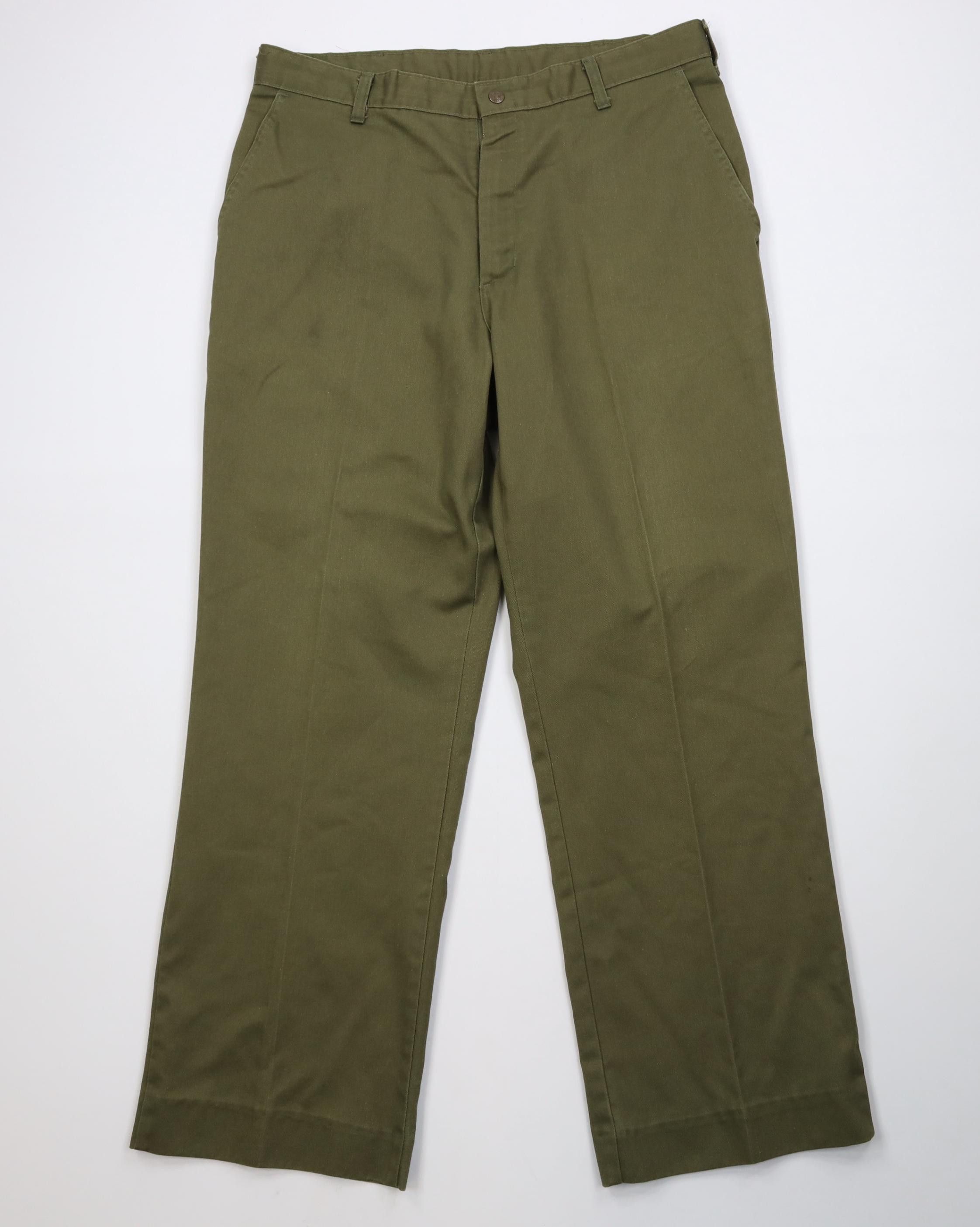 Vintage Vintage 70s Boy Scouts of America BSA Wide Leg Uniform Pants Size US 36 / EU 52 - 1 Thumbnail