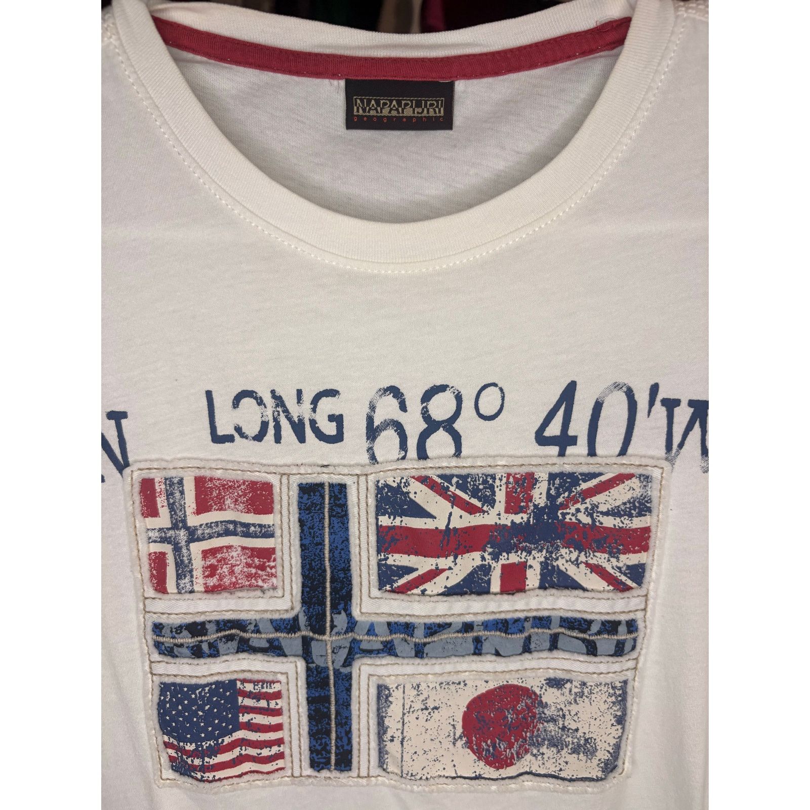 Napapijri Napapijri Sory England International Flag Tee Size US S / EU 44-46 / 1 - 3 Thumbnail