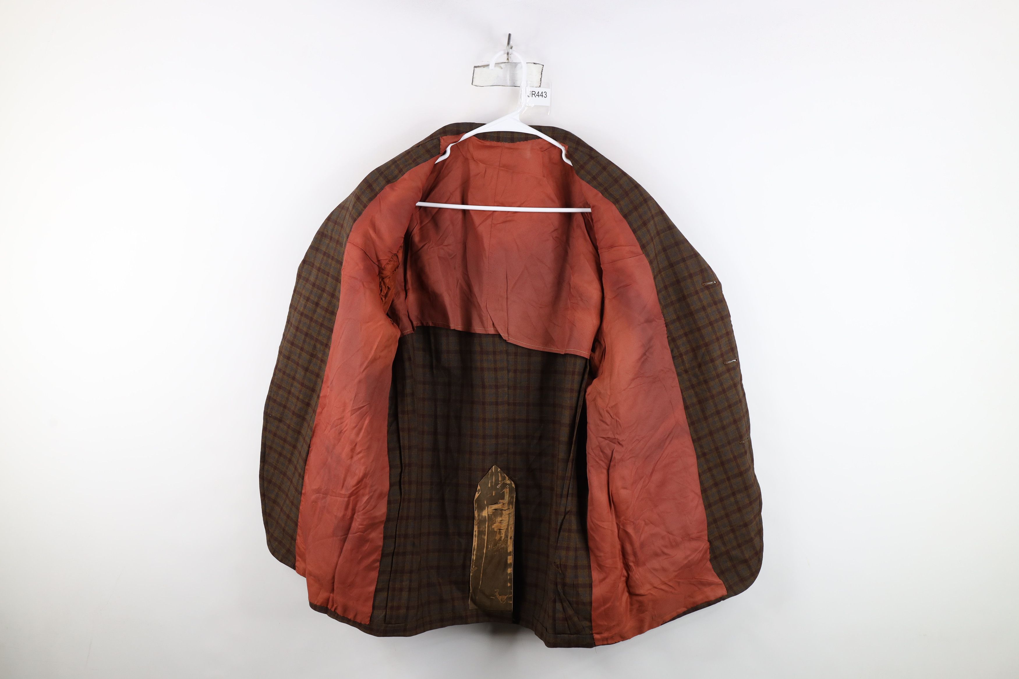 Vintage Vintage 50s 60s Rockabilly Wool Blazer Suit Jacket Plaid USA Size US XL / EU 56 / 4 - 10 Thumbnail