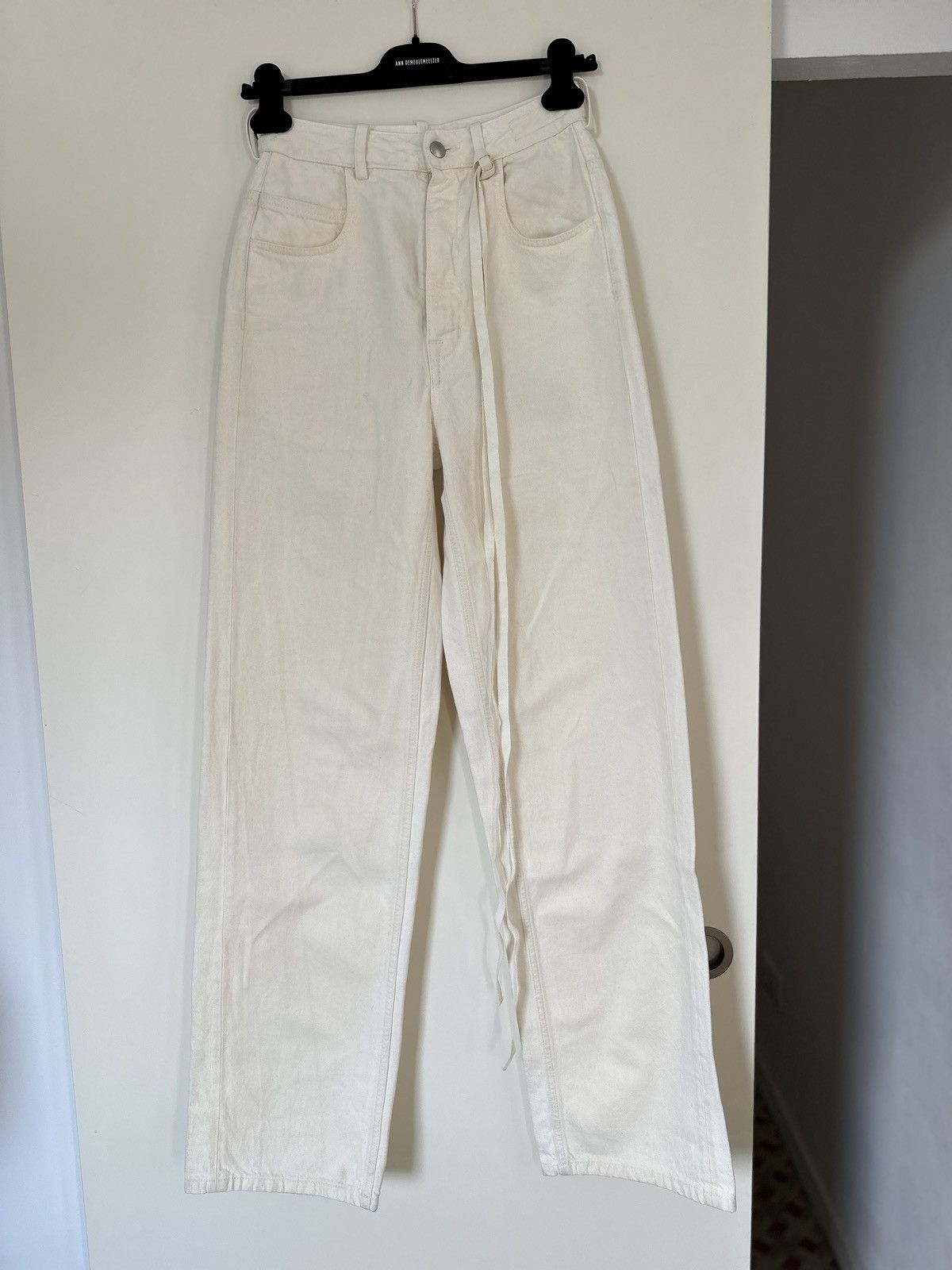 Ann Demeulemeester Ann Demeulemeester Claire High Waist Pants Size 27" / US 4 / IT 40 - 15 Thumbnail