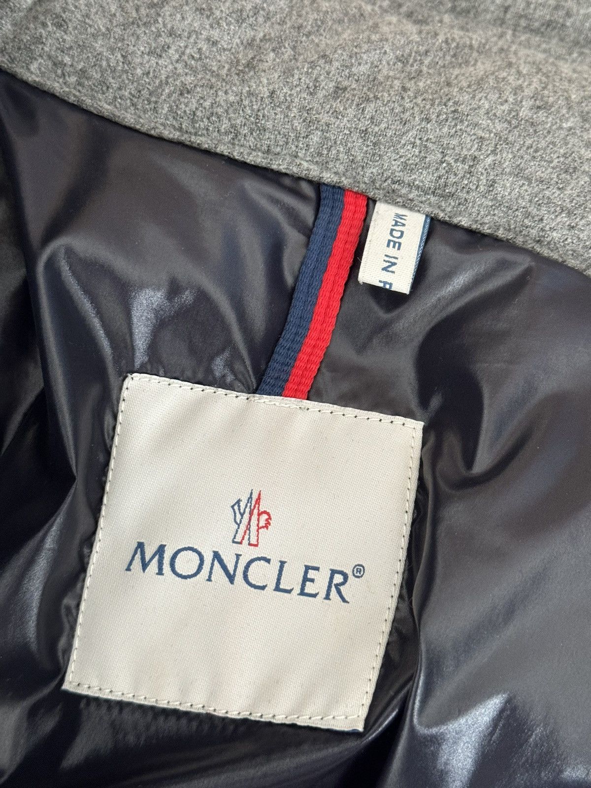 Moncler Moncler Grey Jacket Size 4 Size US L / EU 52-54 / 3 - 8 Thumbnail