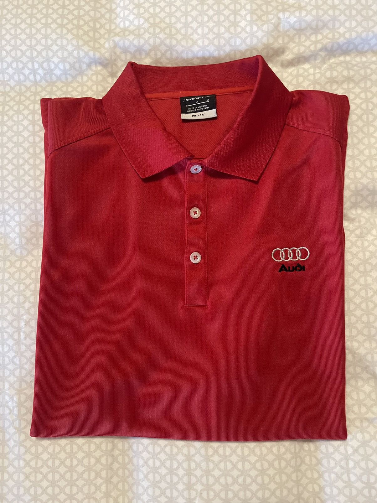 Nike Nike X Audi Nike Golf shirt Red Size Large clean Size US L / EU 52-54 / 3 - 1 Thumbnail