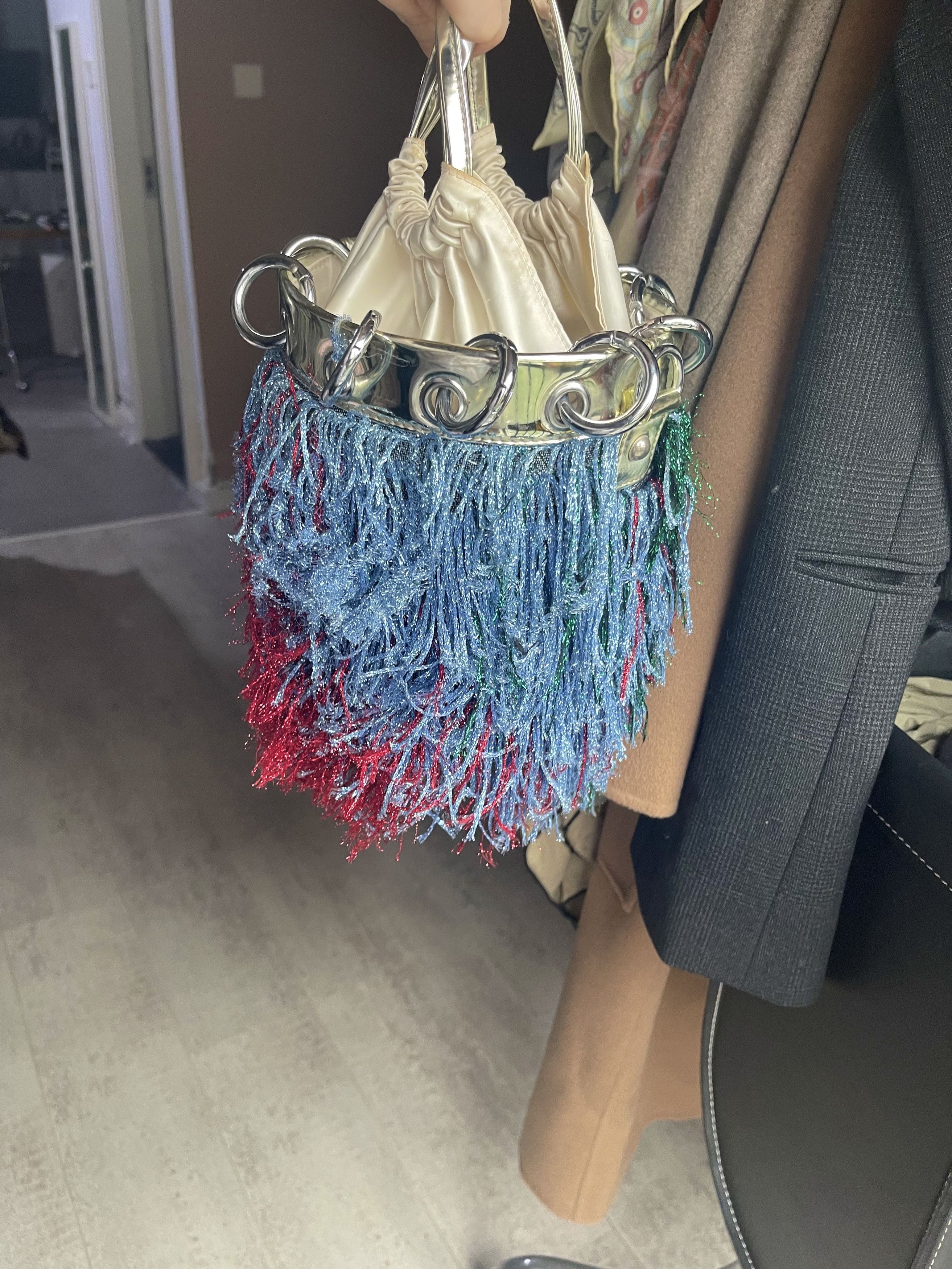ANGEL CHEN Angel Chen Fringe Bucket Bag Size ONE SIZE - 8 Thumbnail