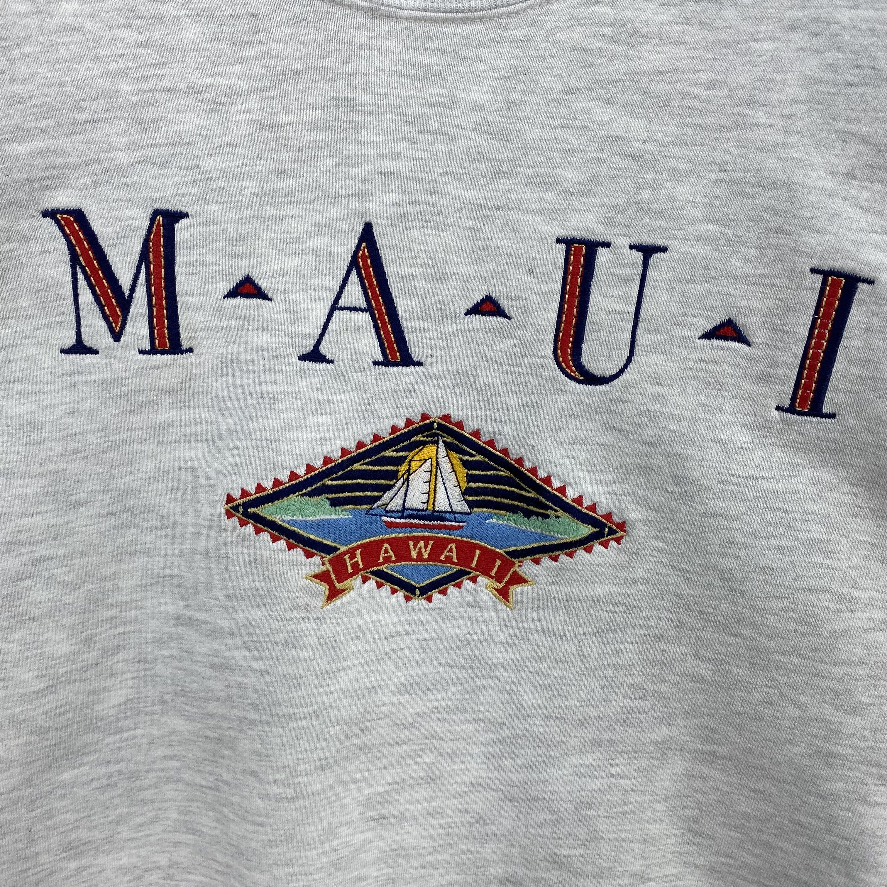 Vintage Vintage 90s Crazy Shirt Maui Hawaii Jumper Sailboat Sweater Size US L / EU 52-54 / 3 - 3 Thumbnail