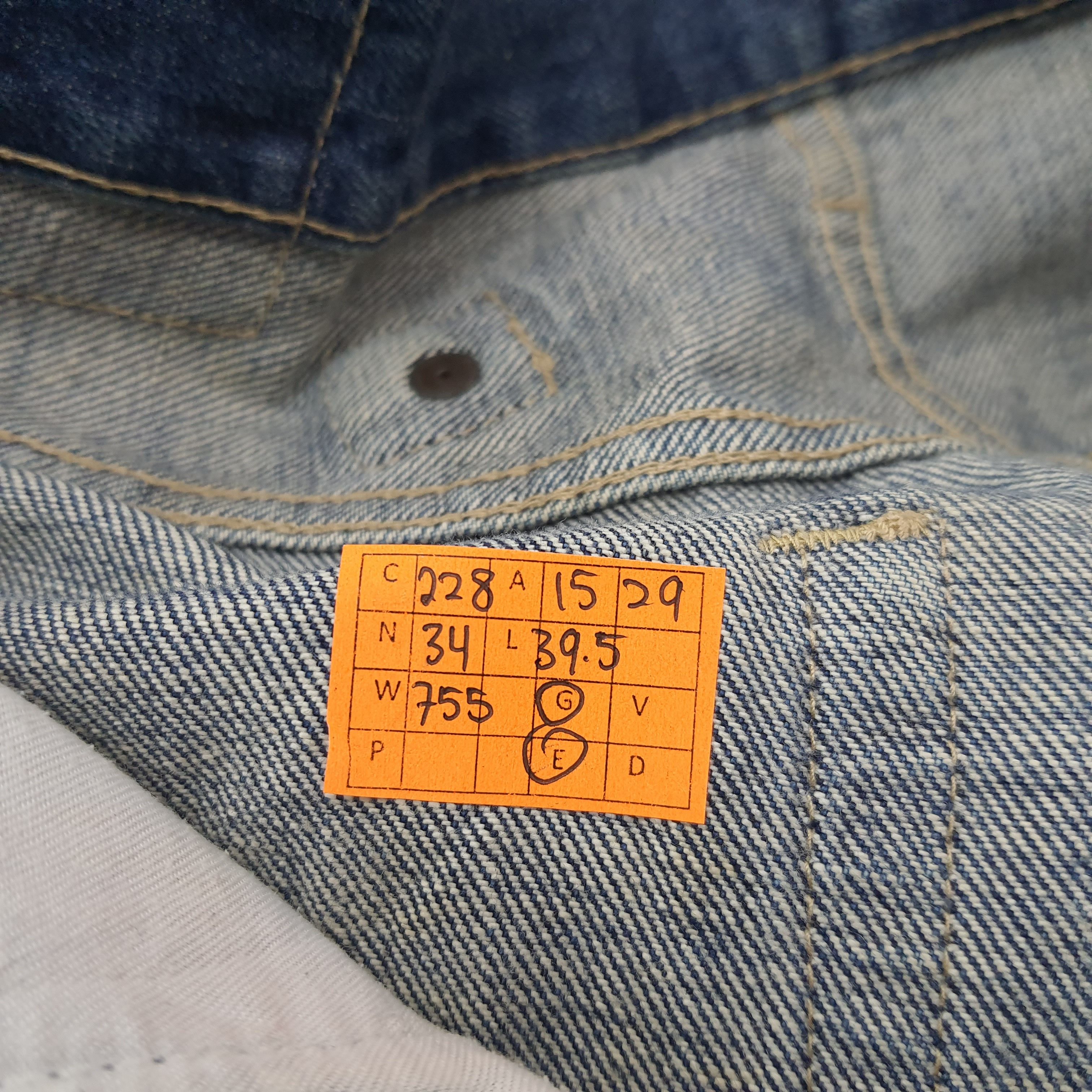 Japanese Brand Vintage Japanese Brand Selvedge Custom Daicock Jeans C228N34 Size US 30 / EU 46 - 9 Thumbnail