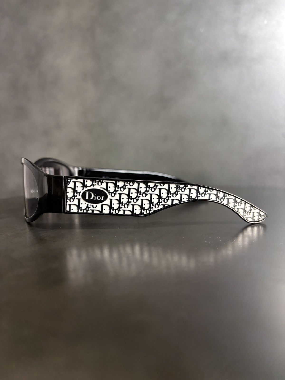 Designer × Dior Dior Trotter Monogram Sunglasses Rubber 1 Sport Y2K Logo CD Size ONE SIZE - 2 Thumbnail