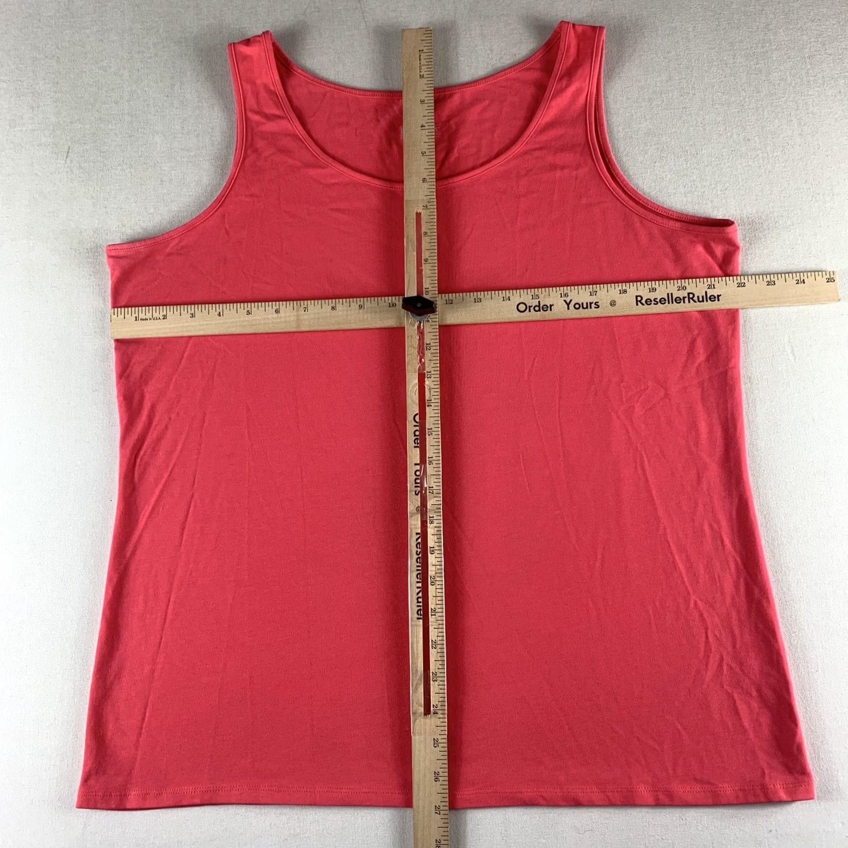 Pendleton PENDLETON Blouse WOMENS 1X PINK SLEEVELESS COTTON SPANDEX Size XL / US 12-14 / IT 48-50 - 3 Thumbnail