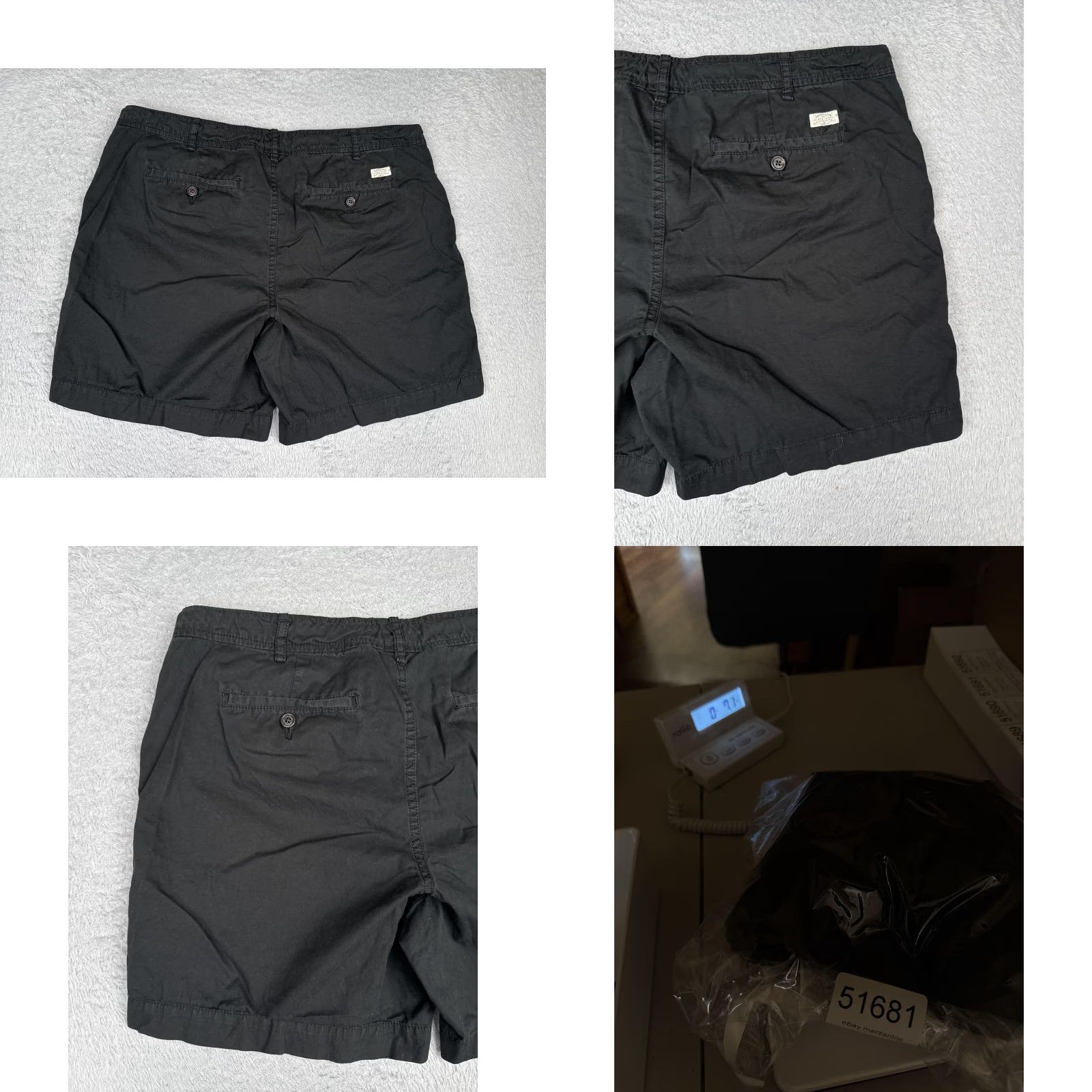Ralph Lauren Lauren Ralph Lauren Shorts Womens 12 Black 100% Cotton Drawstring Chino Size 34" / US 12 / IT 48 - 9 Thumbnail