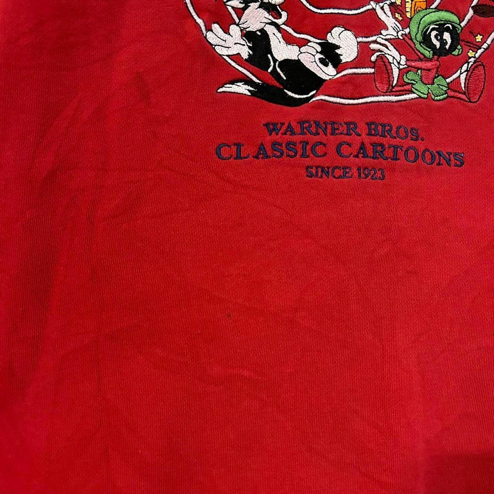 Warner Bros Vintage 90’s Warner Bros Classic Cartoons Bullseye Crewneck Size US XL / EU 56 / 4 - 4 Thumbnail