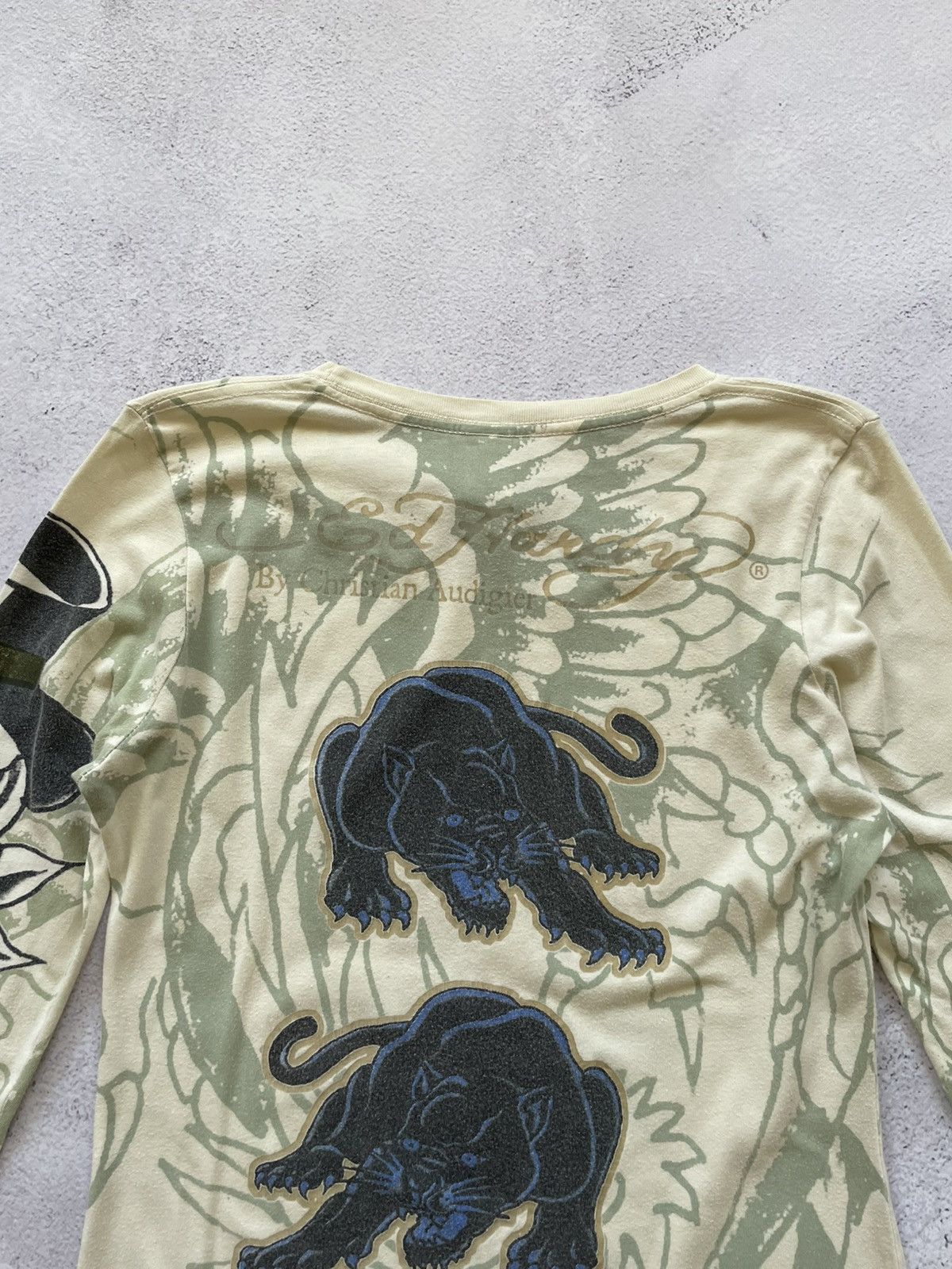 Christian Audigier × Ed Hardy Ed Hardy By Christian Audigier Ed Hardy Skull in Top Hat Size S / US 4 / IT 40 - 13 Thumbnail