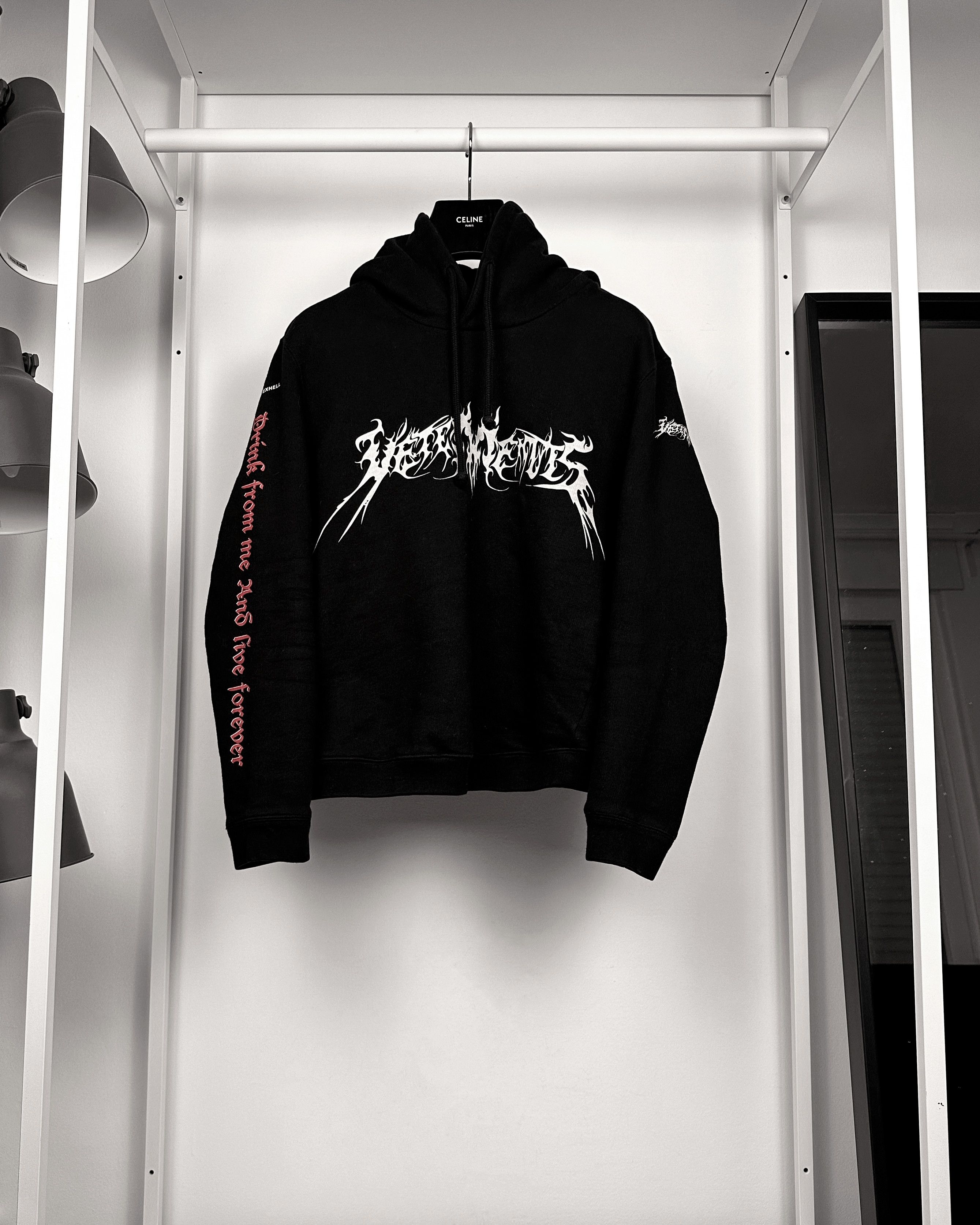 トップス VETEMENTS TOTAL FUCKING DARKNESS FOODIE Vetements TFD (total Fucking Darkness) Hoodie - Etsy