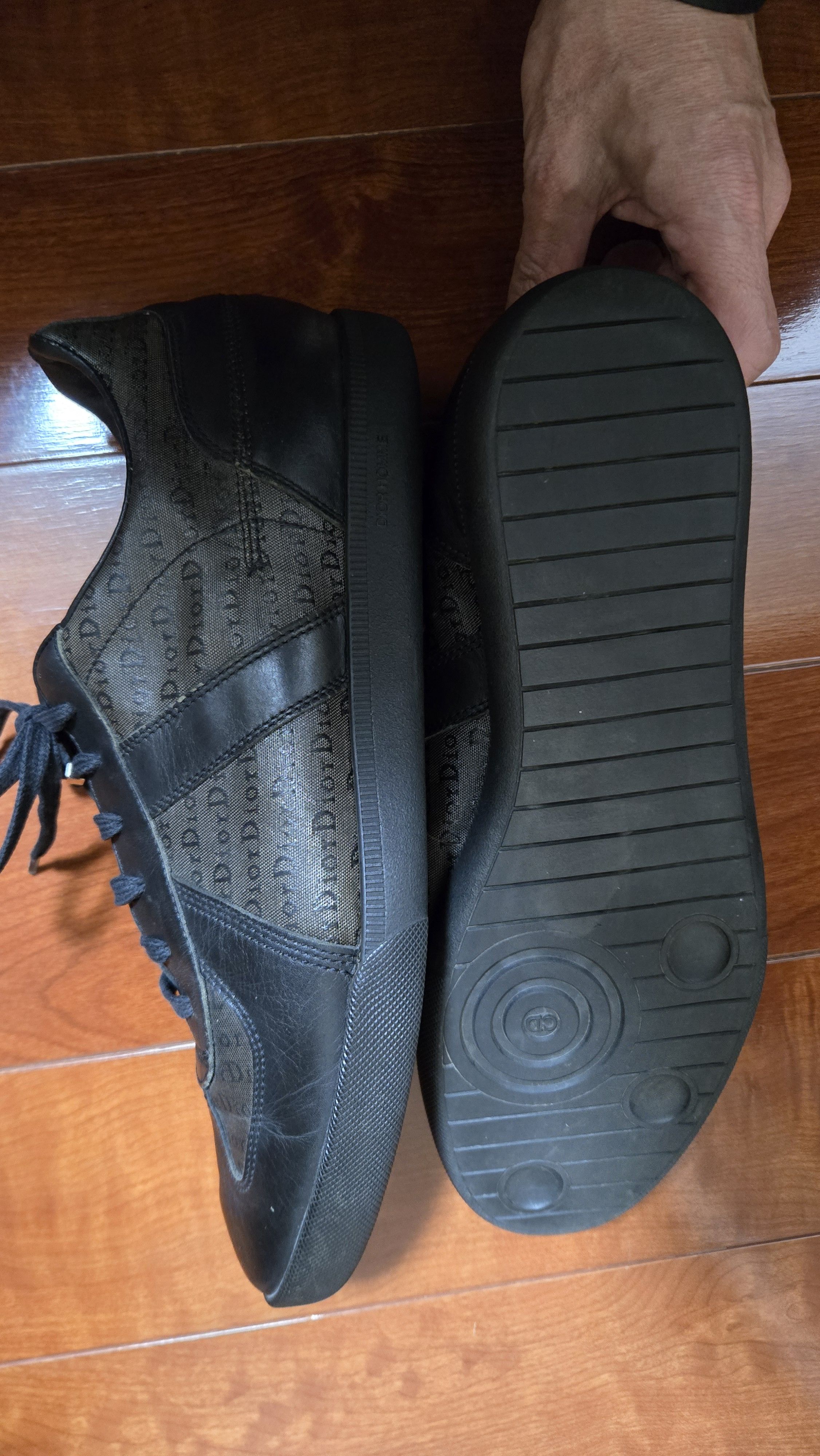 Dior Dior Homme 04SS "Strip" Hedi Slimane B01 Monogram Sneakers Size US 9.5 / EU 42-43 - 9 Thumbnail