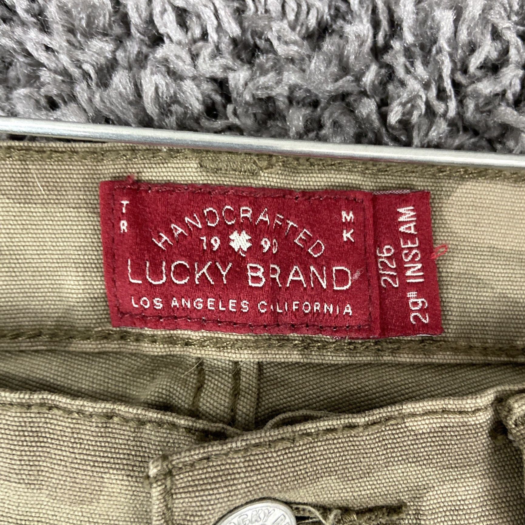 Lucky Brand LUCKY BRAND Charlie Skinny Cargo Pants Camouflage Green Women’s Size 2 Size 26" / US 2 / IT 38 - 7 Thumbnail