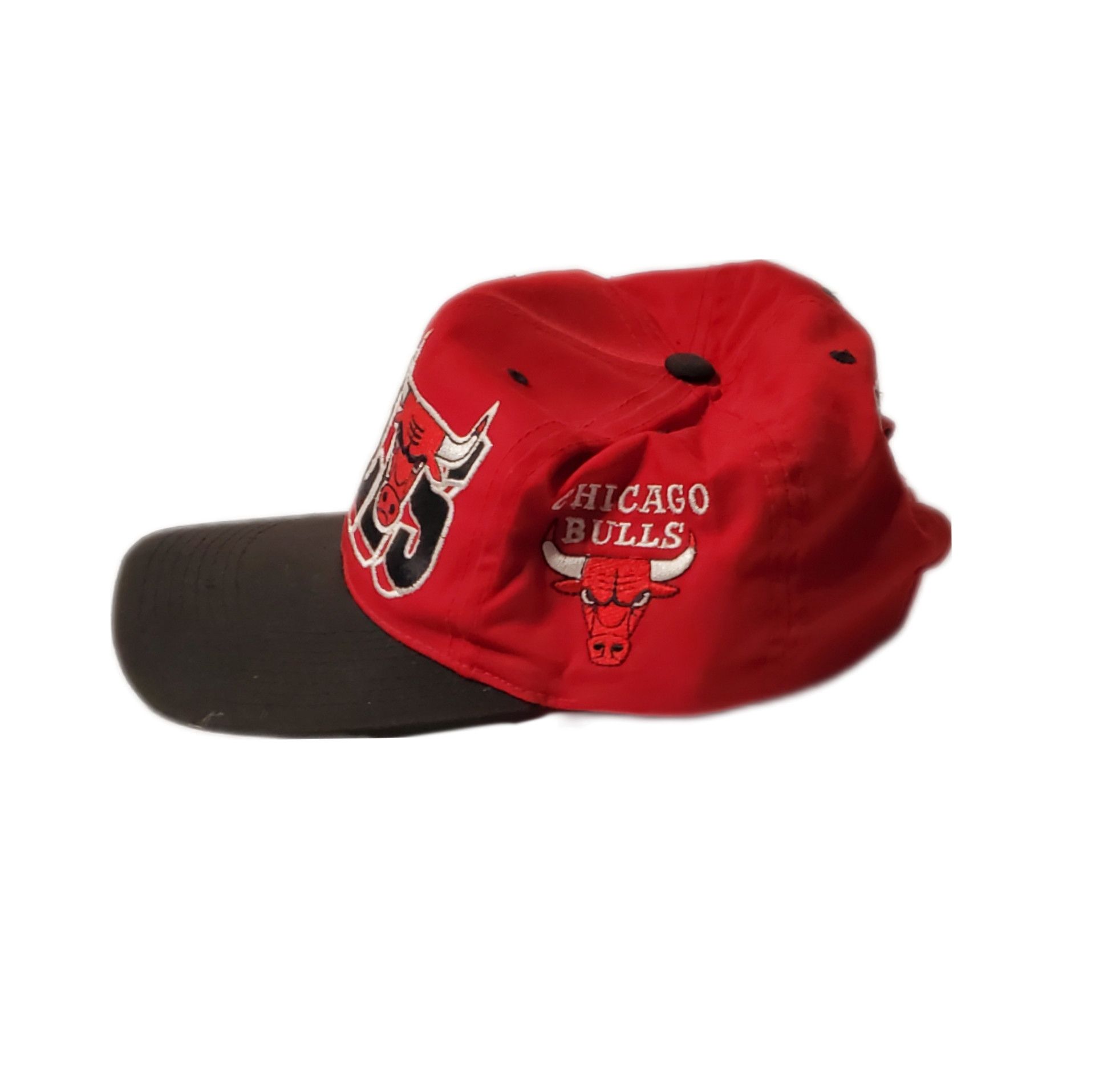 NBA × Vintage 90s Chicago Bulls Wavy Snapback Size ONE SIZE - 2 Thumbnail