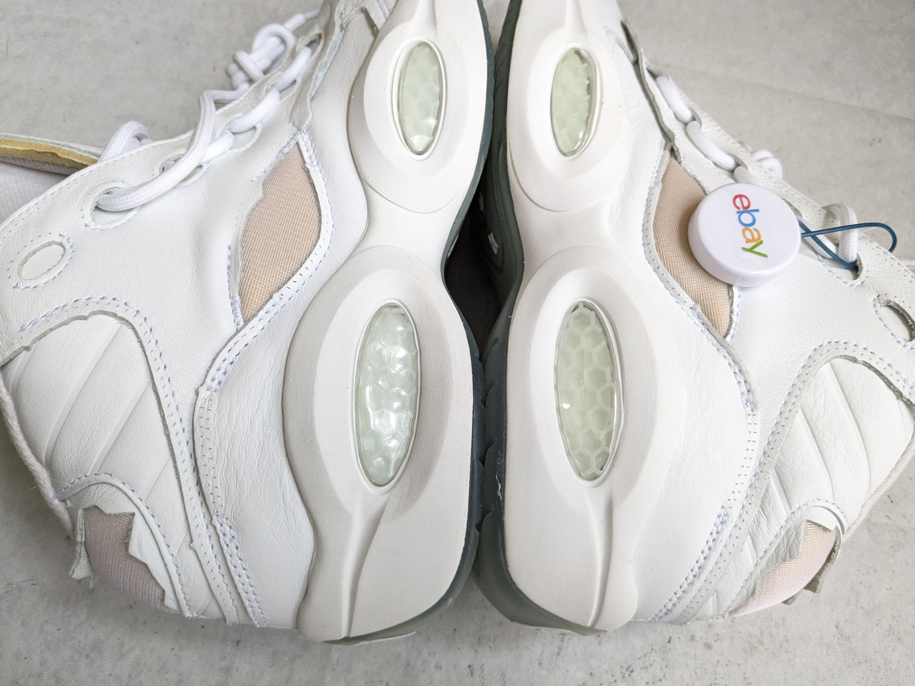 Maison Margiela × Reebok Maison Margiela Reebok Question White 9 High Tops Leather Size US 9 / EU 42 - 10 Thumbnail