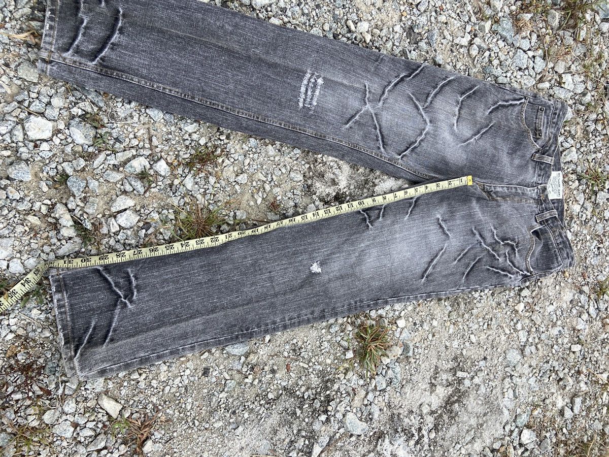Affliction × Japanese Brand × Vintage Vintage Crazy Design Affliaction Inspired Denim Size US 32 / EU 48 - 11 Thumbnail