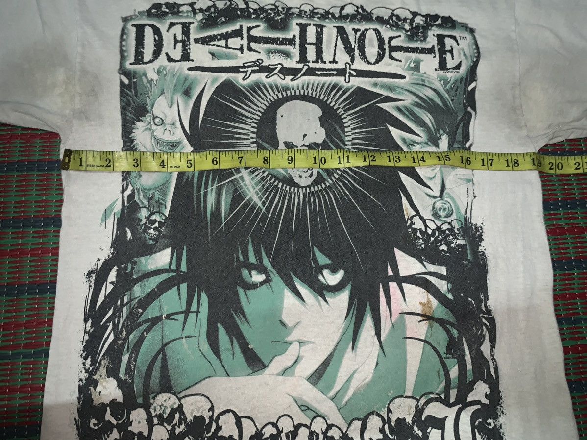 Anime Vintage DEATH NOTE DISTRESSED Promo T-shirt Character(L) Size US M / EU 48-50 / 2 - 9 Thumbnail