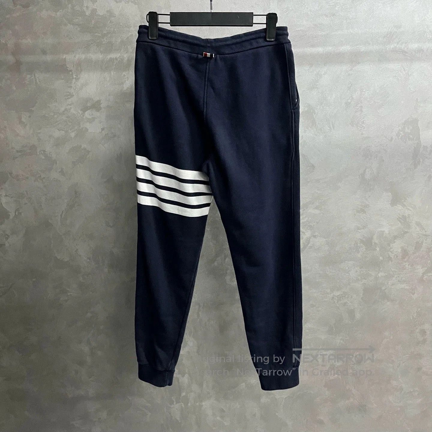 Thom Browne thom browne navy blue sports casual pants. Size US 26 / EU 42 - 3 Thumbnail
