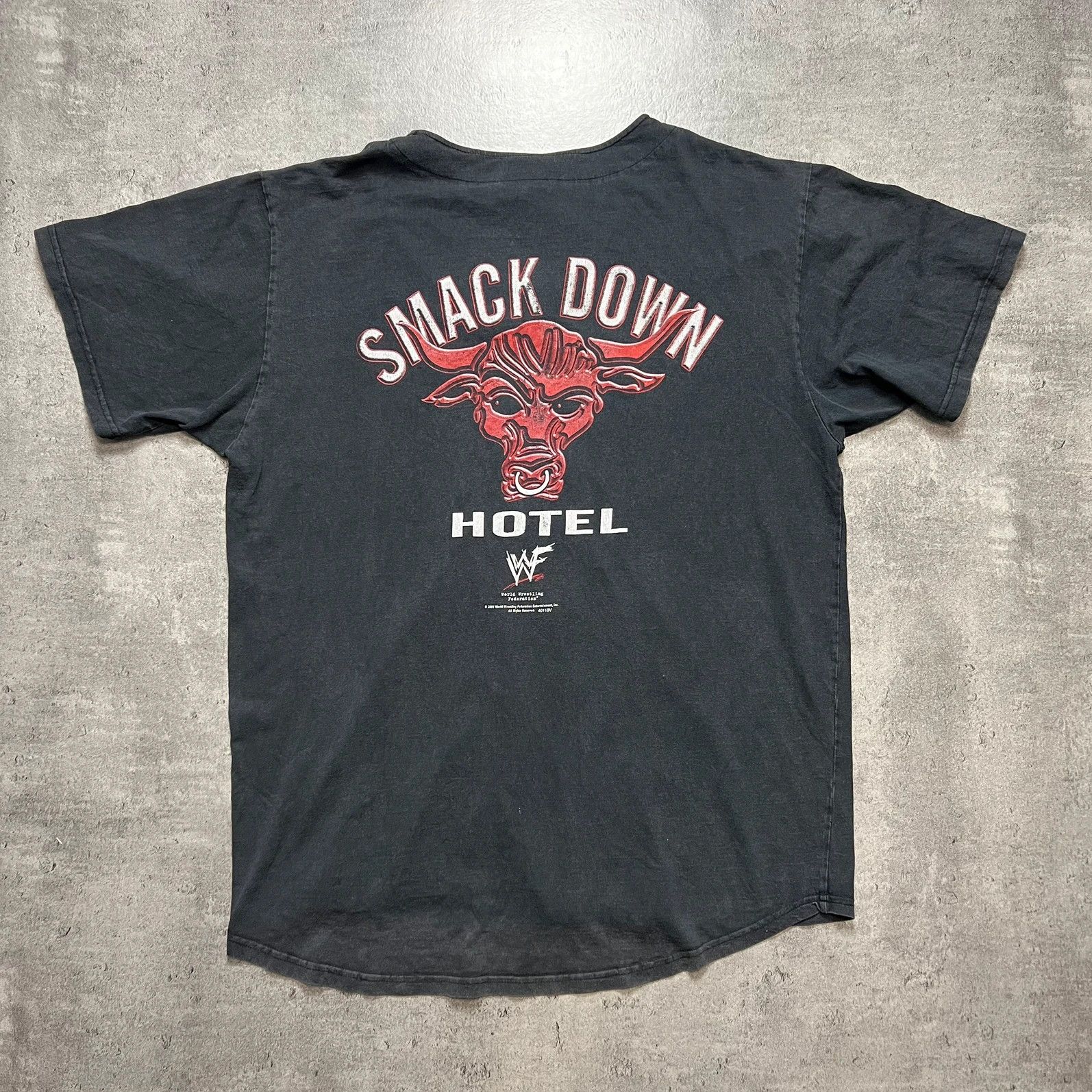 Vintage Vintage 2001 WWE the rock shirt wrestling Size US XXL / EU 58 / 5 - 1 Thumbnail