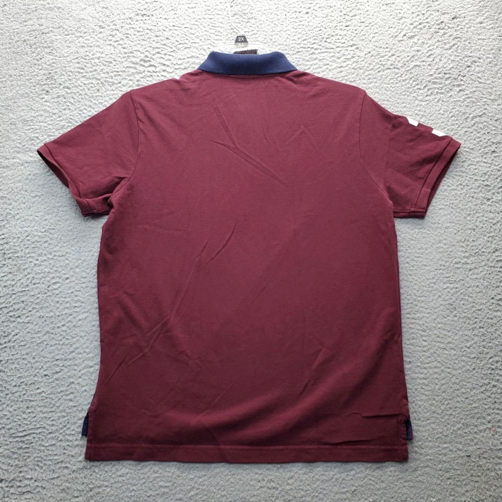 U.S. Polo Assn. U.S. Polo Assn. Polo Shirt Mens L Multicolor Pieced Sash Collared High Low Slit Short Sleeve Band Fit Casual Size US L / EU 52-54 / 3 - 2 Thumbnail