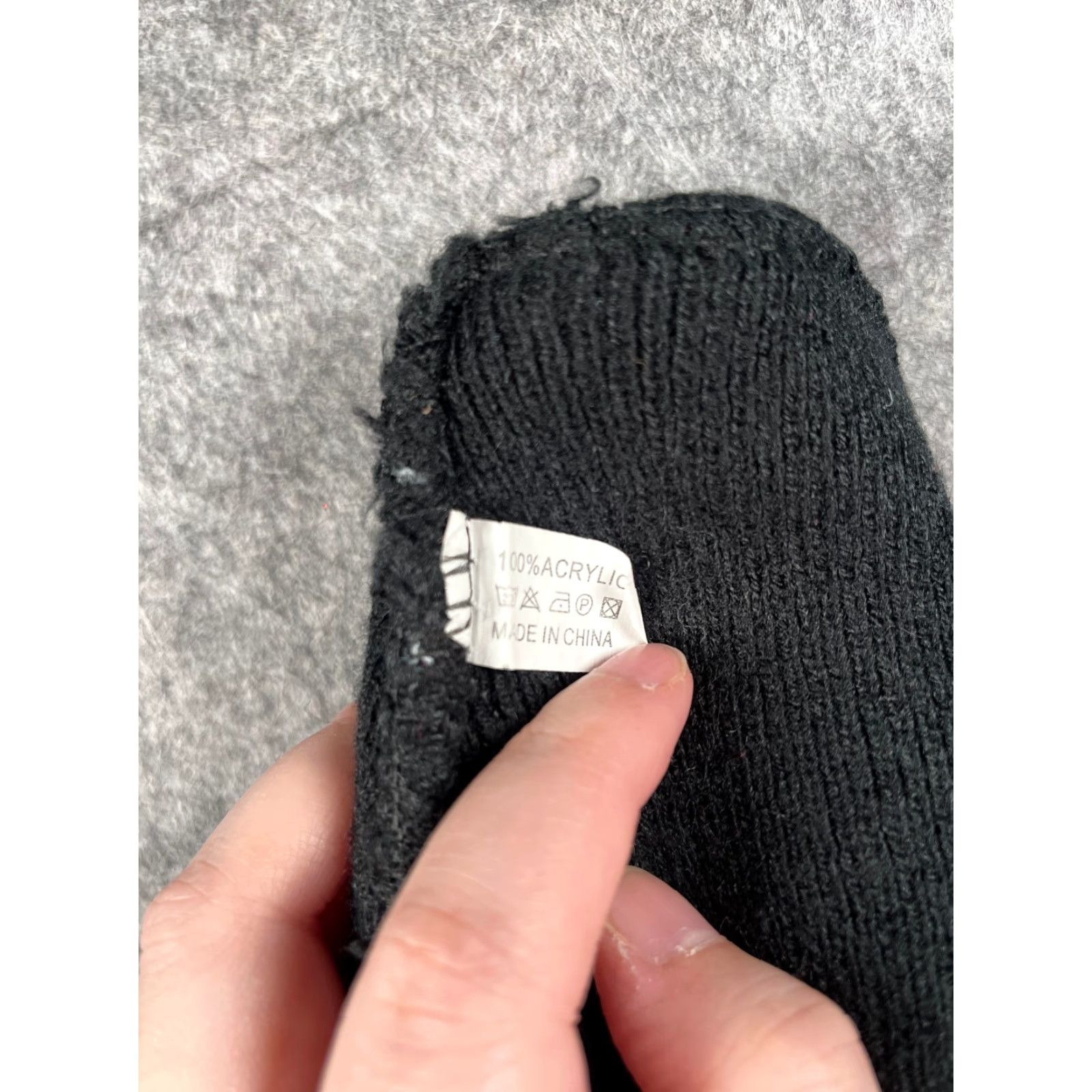 Pinko Beanie Toque Adult One Size Black Pink White Stripe Knit 100% Acrylic Snow Ski Size ONE SIZE - 6 Thumbnail