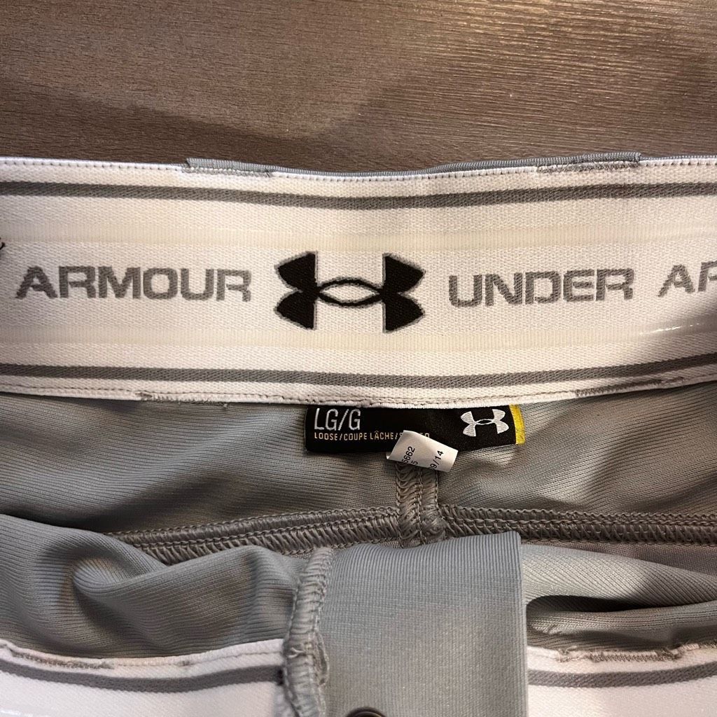 Under Armour Under Armour Grey Athletic Baseball Pants Men Large Bin H-1 Size US 36 / EU 52 - 3 Thumbnail