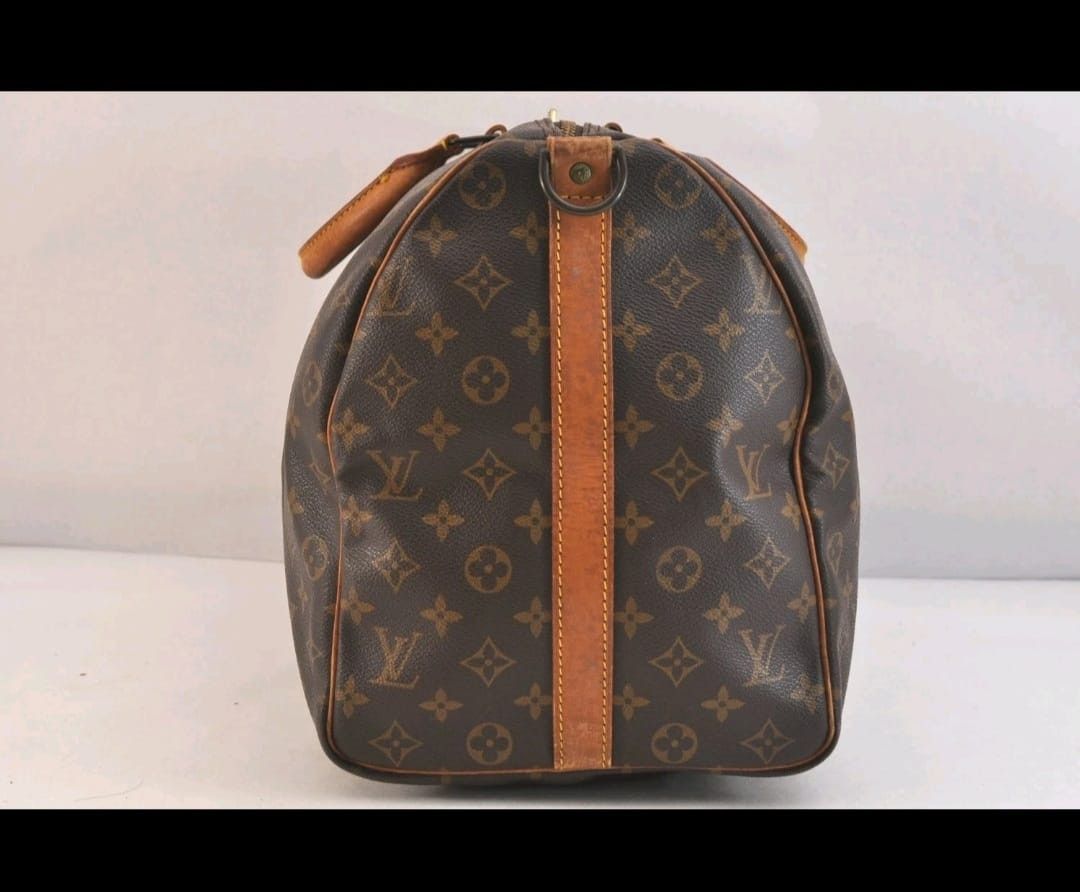 Louis Vuitton Authentic Louis Vuitton Keepall 50 Bando in Monogram Size ONE SIZE - 3 Thumbnail