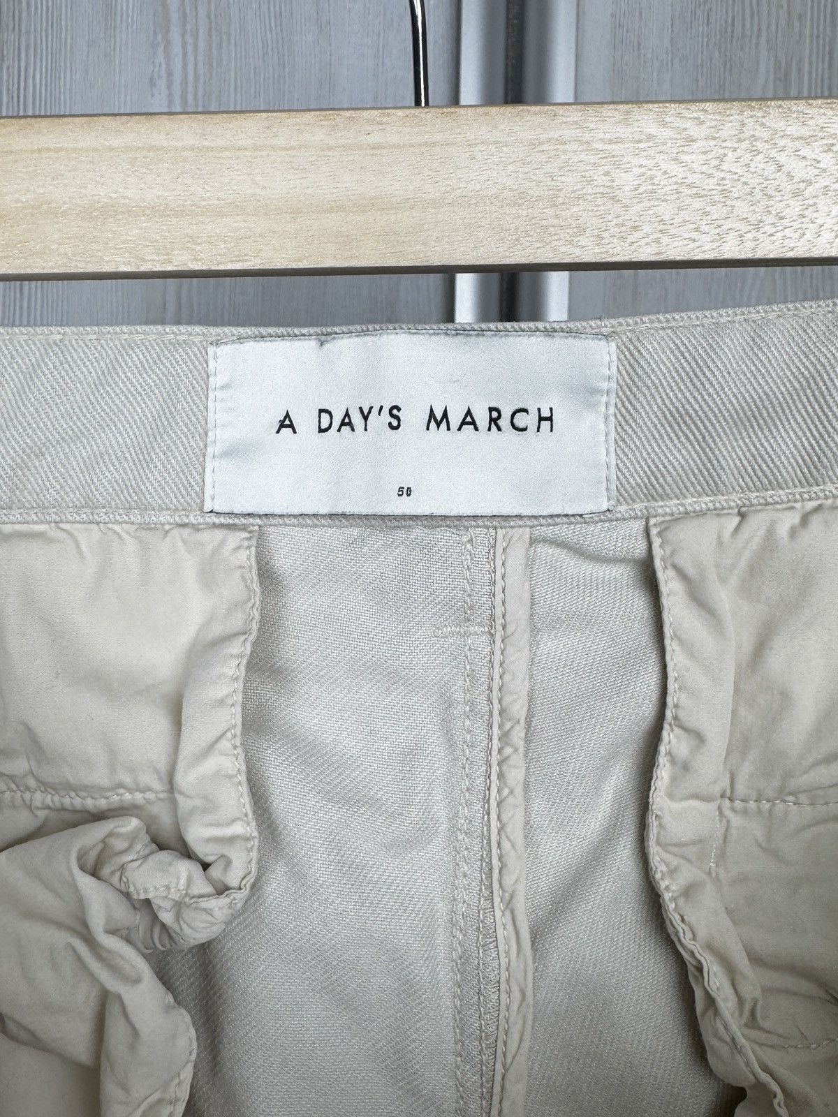 A Day's March A Day’s march Miller beige lyocell cotton designer pants 50 Size US 34 / EU 50 - 7 Thumbnail
