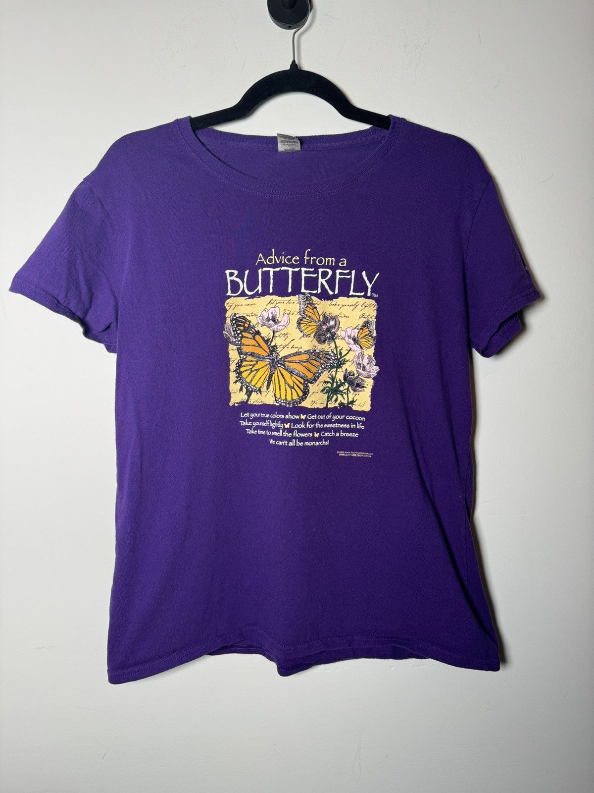 Online Ceramics Vintage 2006 Butterfly Online Ceramics Inspired Shirt Size US M / EU 48-50 / 2 - 1 Thumbnail