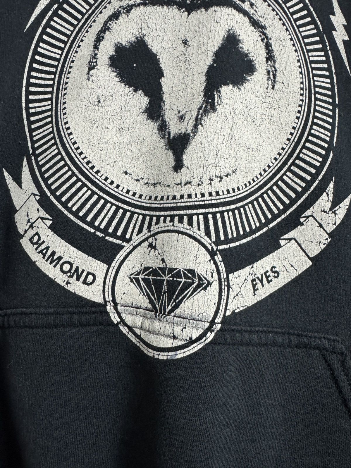 Vintage Vintage Deftones Hoodie Diamond Eyes Tour 2010 Size US L / EU 52-54 / 3 - 6 Thumbnail