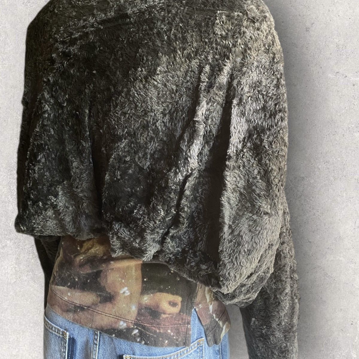 Yohji Yamamoto Fall12 Oversize Shearling Jacket Size S / US 4 / IT 40 - 12 Thumbnail