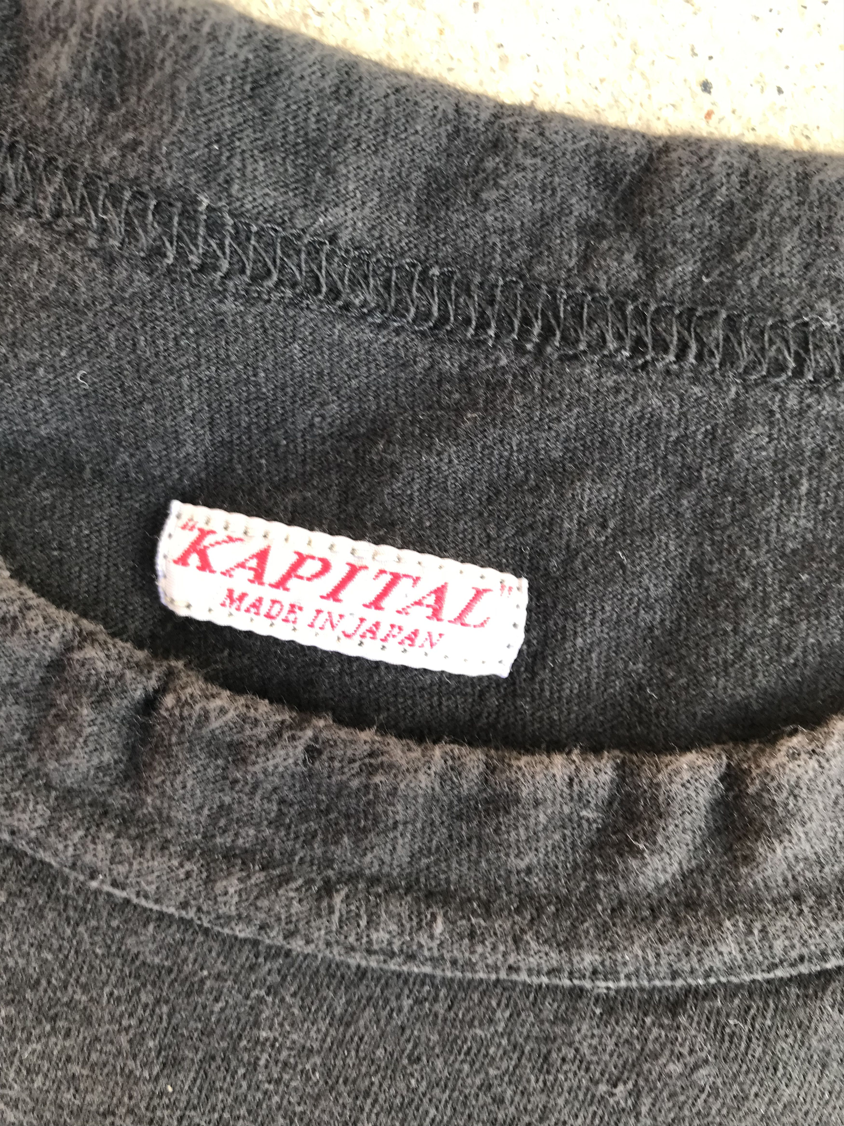 Kapital Kapital T Shirt Kr3w logo Size US M / EU 48-50 / 2 - 5 Thumbnail