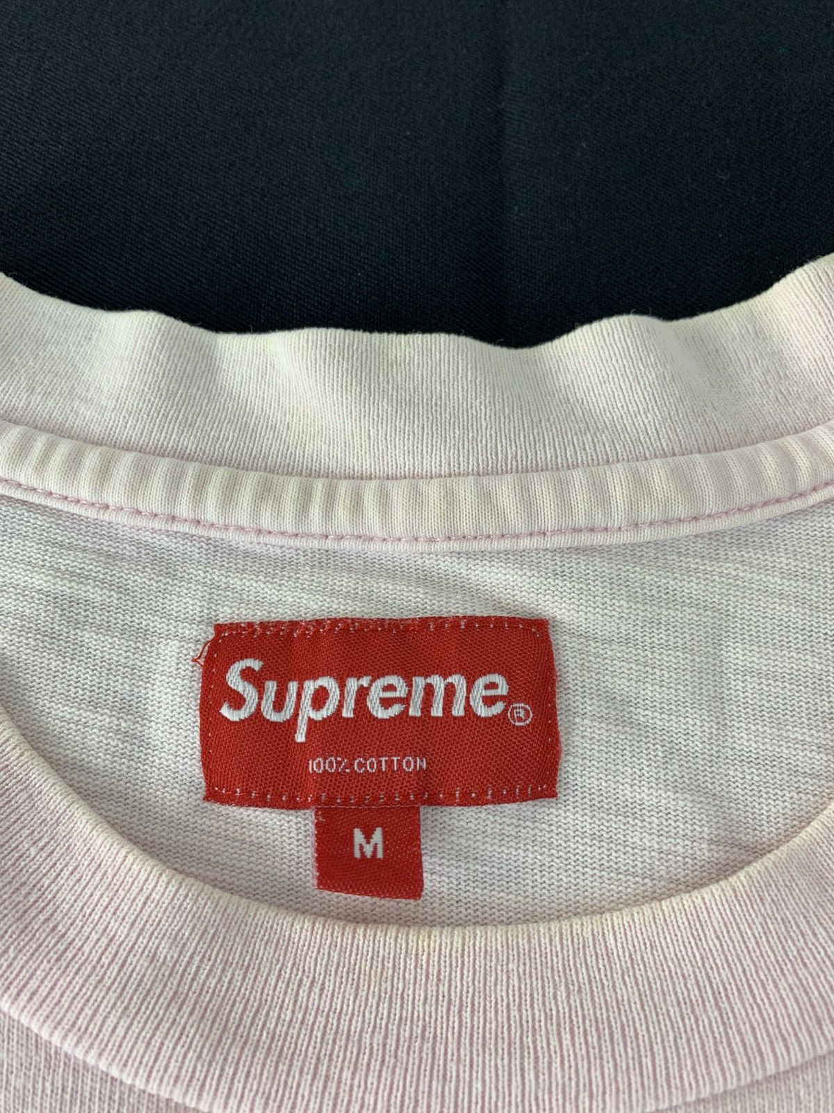 Supreme Supreme Plain SS18 Single Pocket Purple Printed T-shirt Size US L / EU 52-54 / 3 - 6 Thumbnail