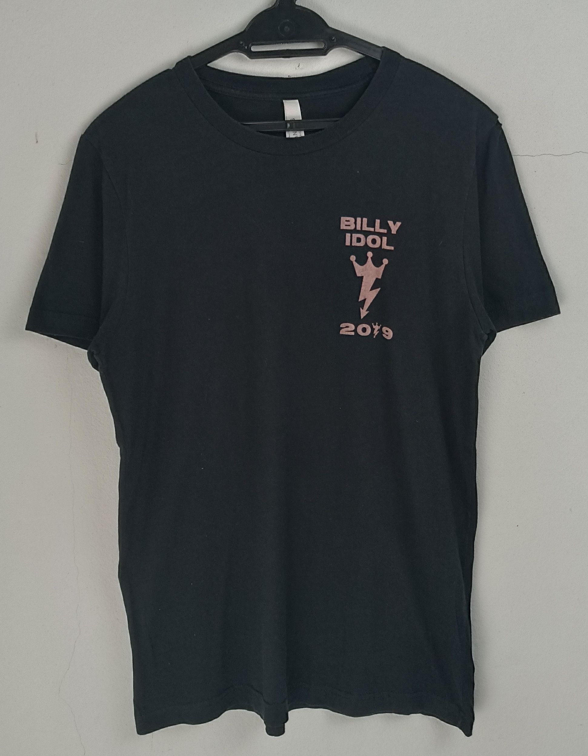 Band Tees FADED BILLY IDOL LIVE IN CONCERT 2019 iggy pop billy joel Size US M / EU 48-50 / 2 - 4 Thumbnail