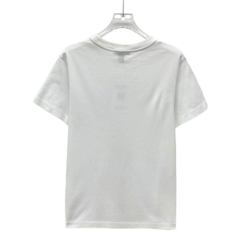 Louis Vuitton Louis Vuitton White pocket logo printed chain cotton crewn Size S / US 4 / IT 40 - 2 Thumbnail